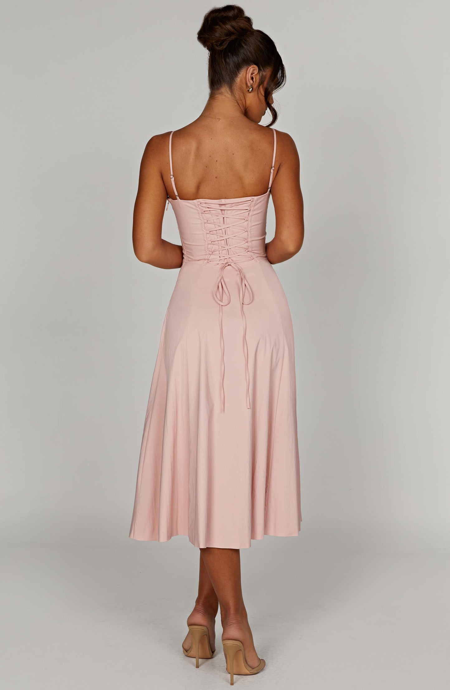 Vestido Midi Deanna - Rosa