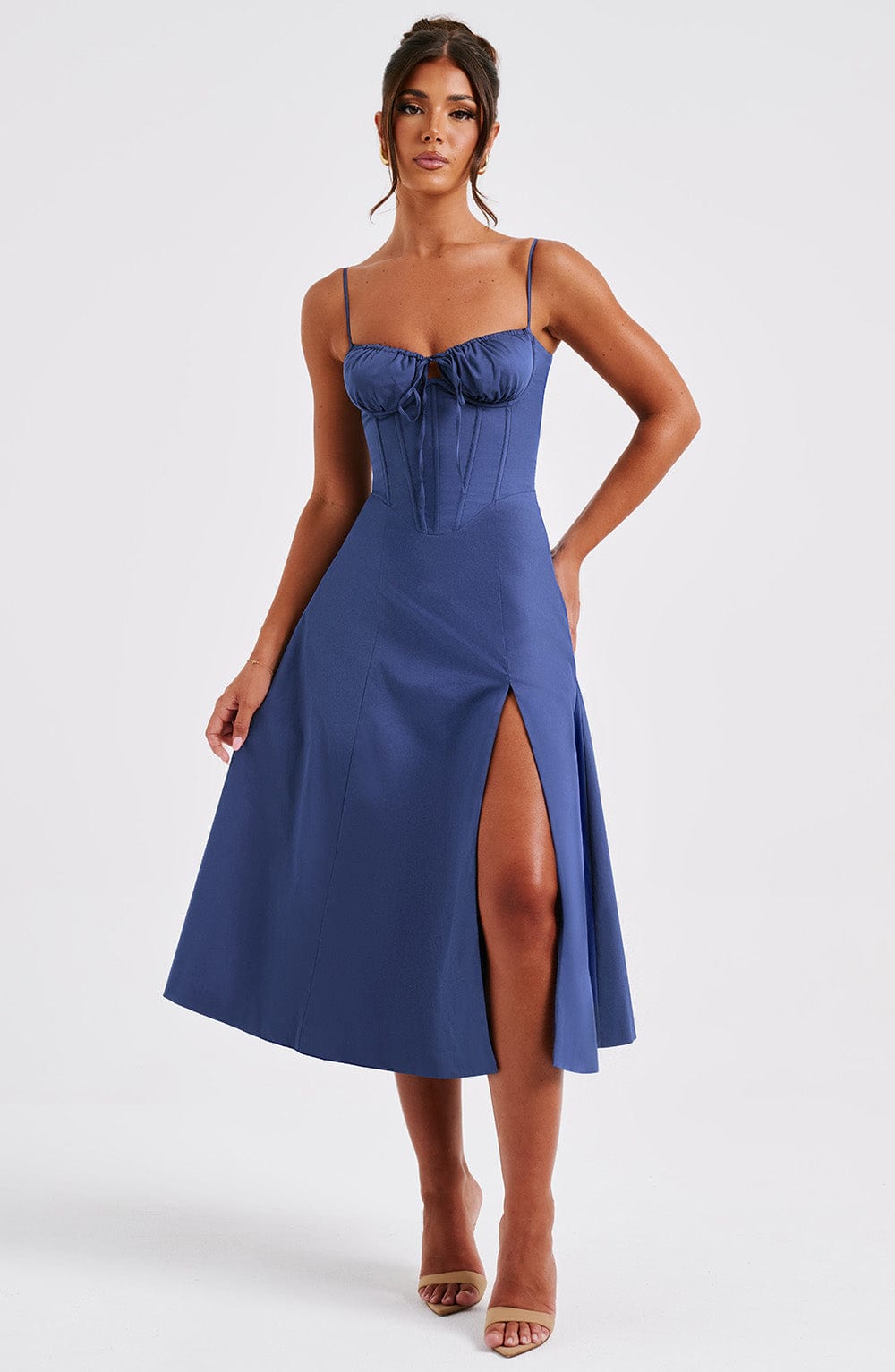 Vestido Midi Deanna - Marino