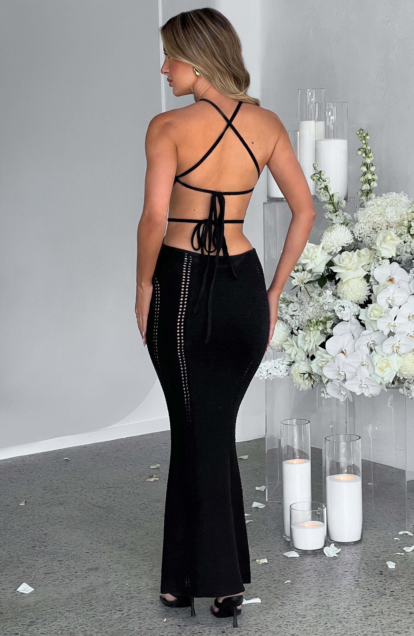 Vestido Maxi Delia - Negro