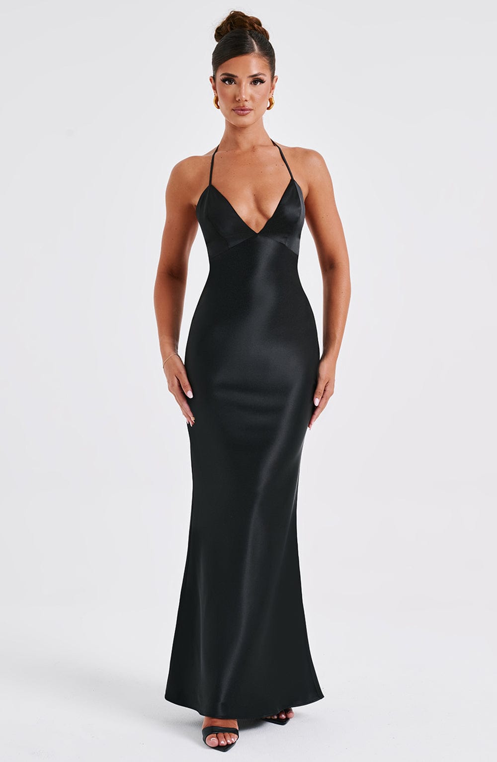 Vestido Maxi Delphine - Negro