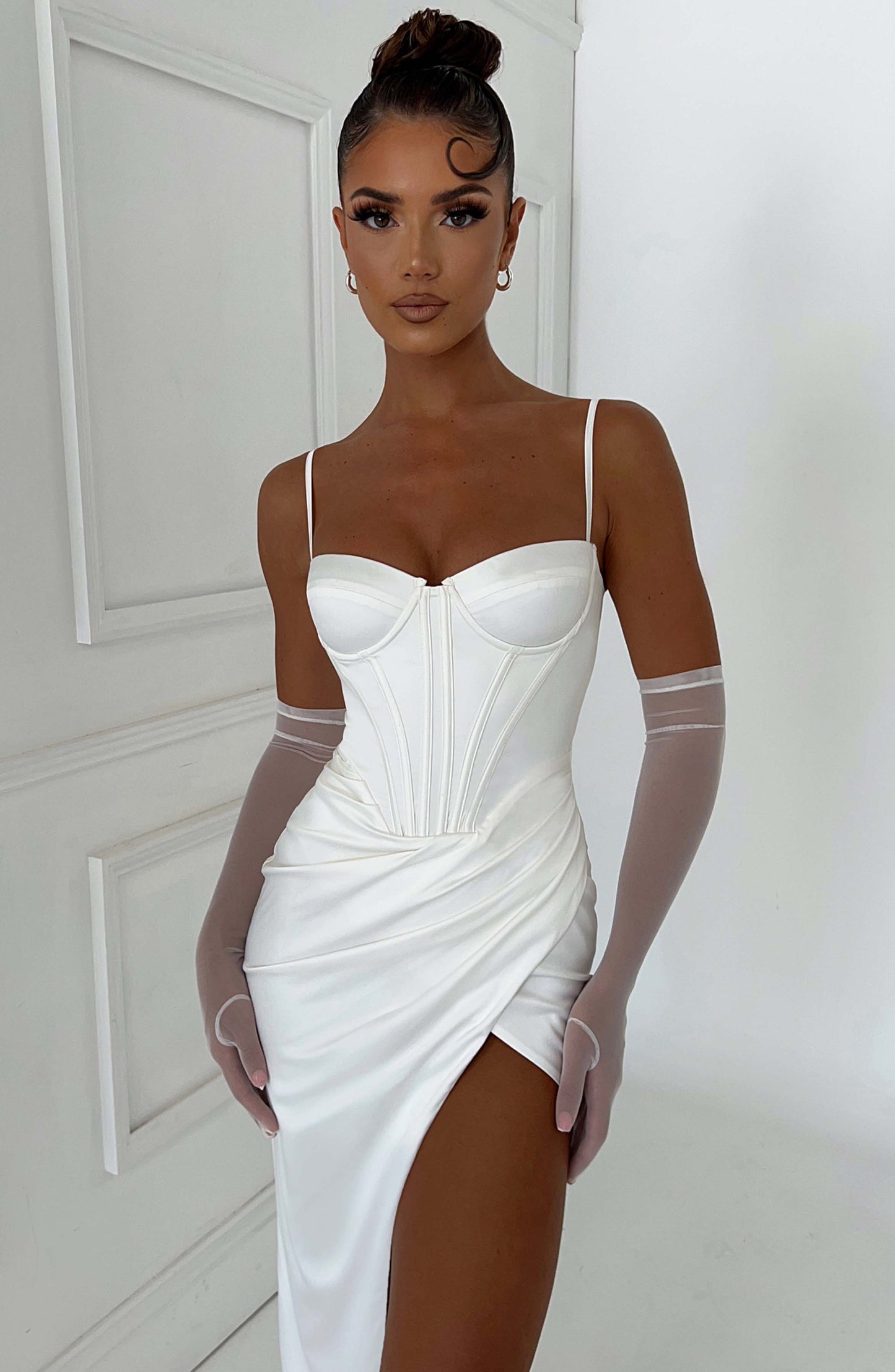 Vestido Maxi Despina - Marfil