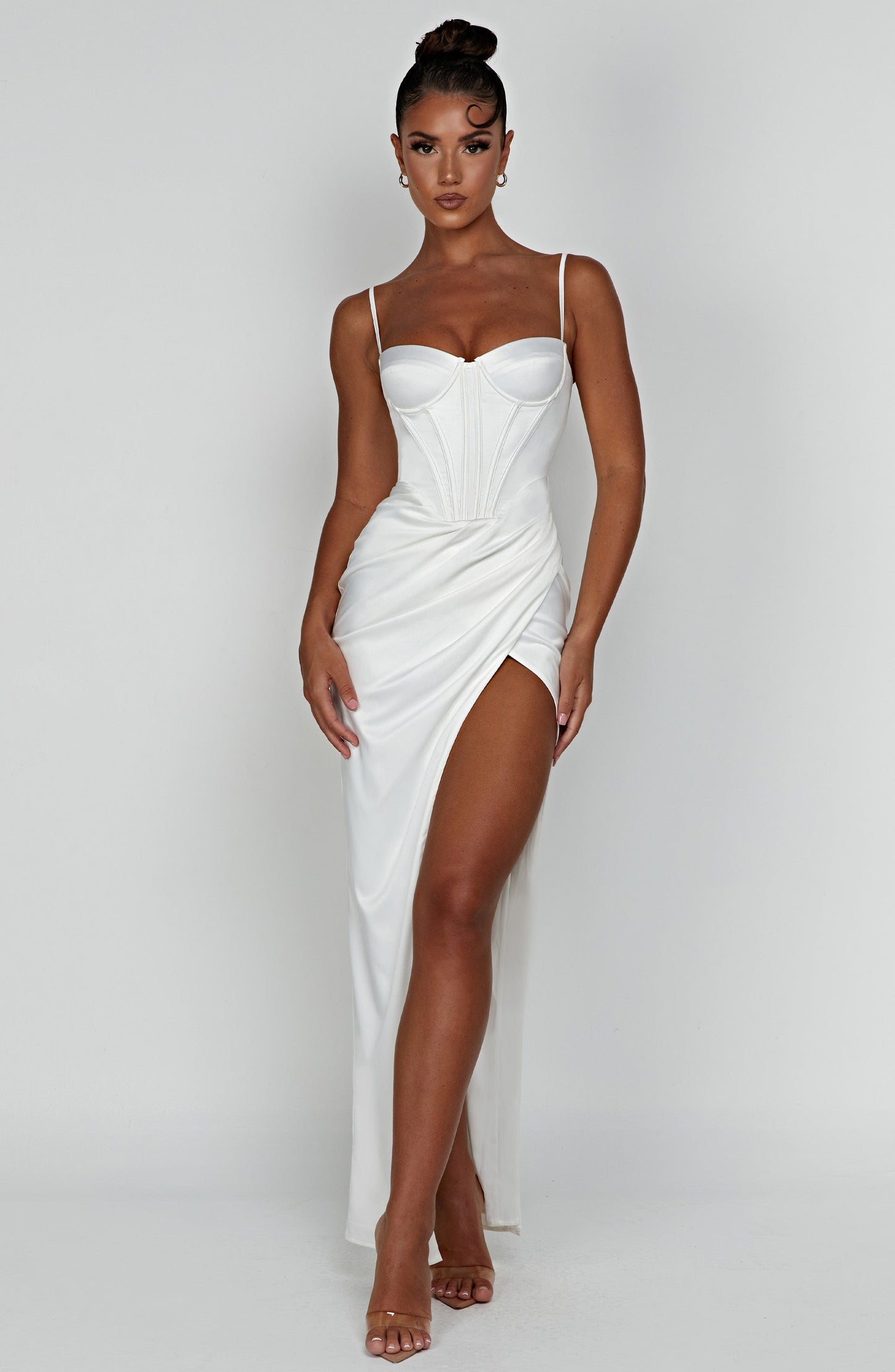 Vestido Maxi Despina - Marfil