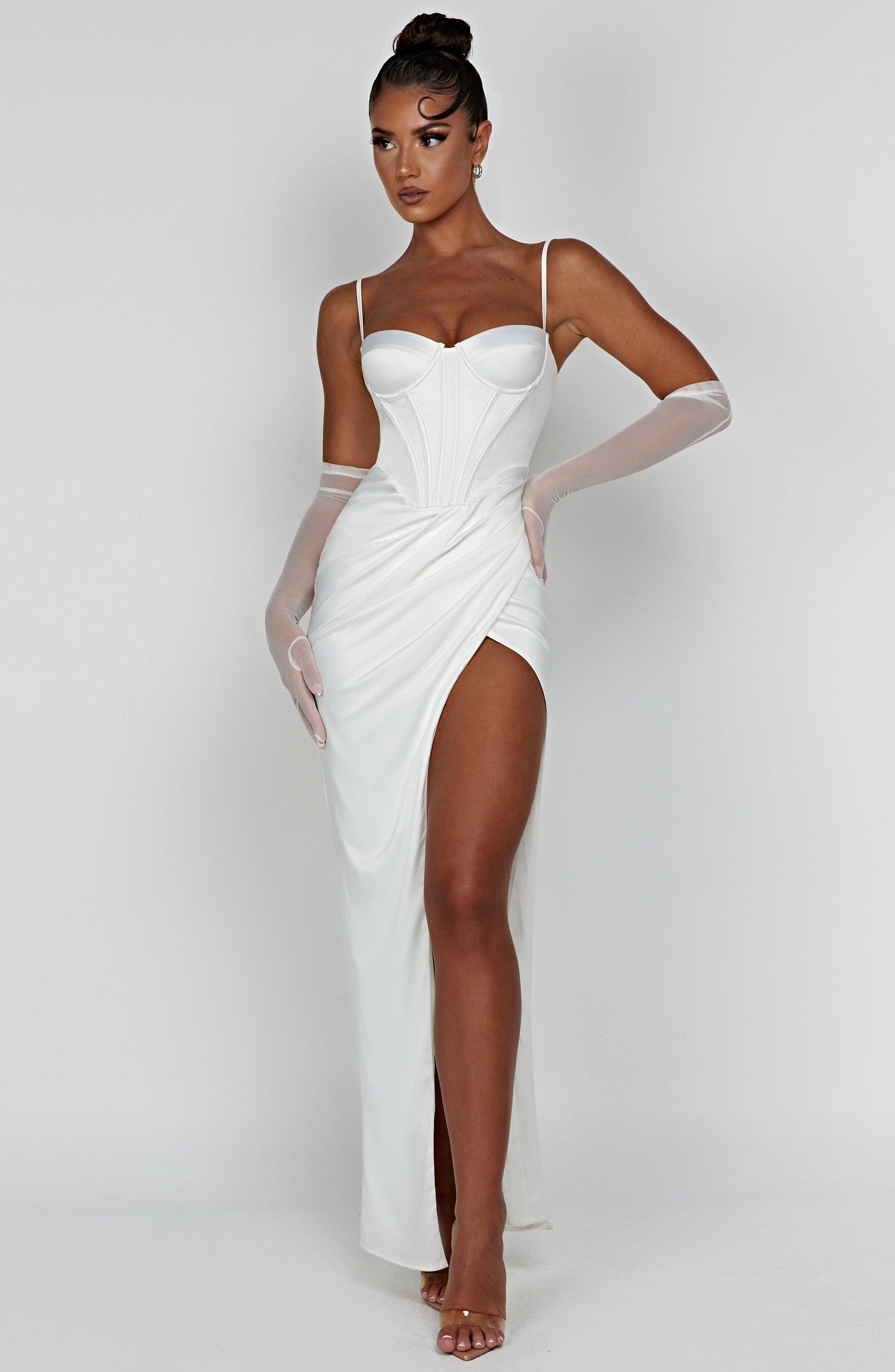 Vestido Maxi Despina - Marfil