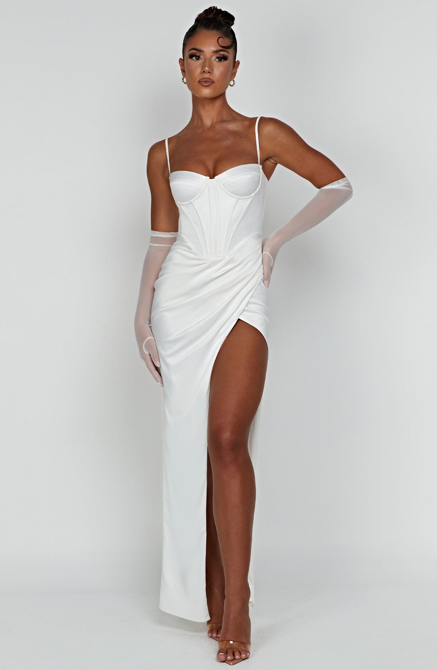 Vestido Maxi Despina - Marfil
