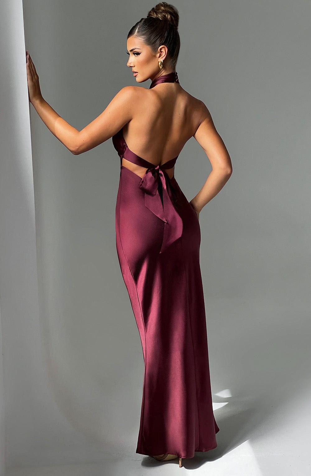 Vestido Maxi Dimitra - Burdeos