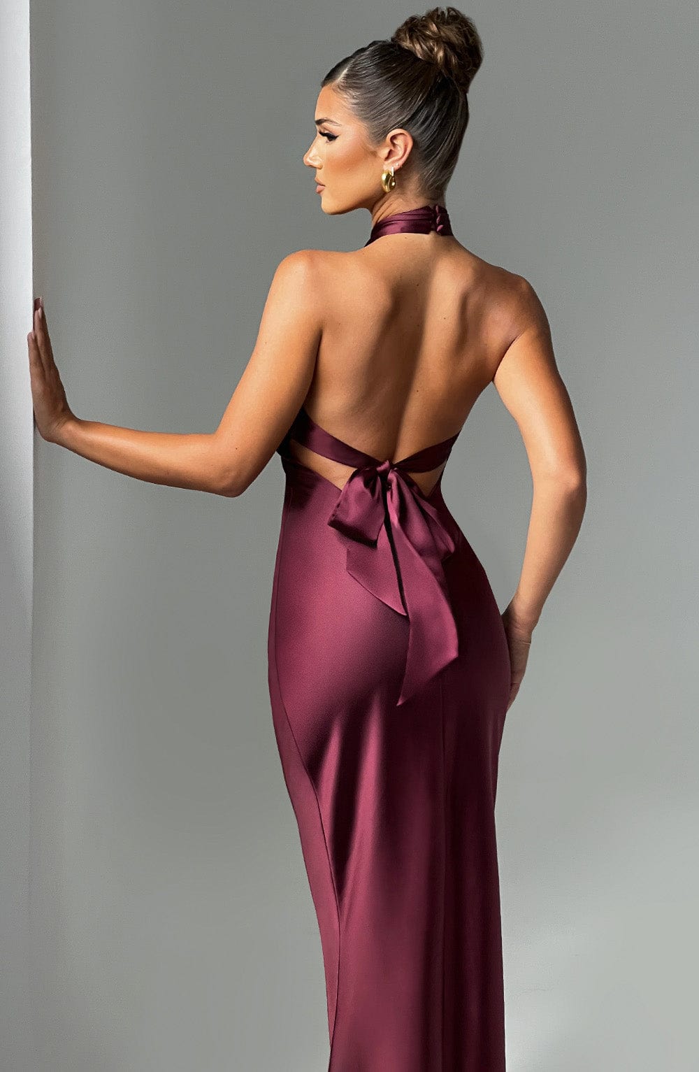 Vestido Maxi Dimitra - Burdeos