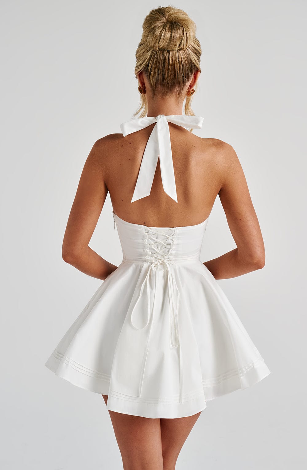 Vestido Mini Doris - Marfil