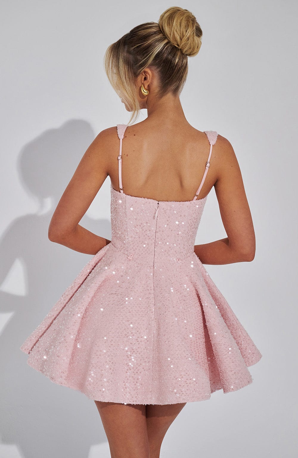 Vestido Mini Dorothy - Rosa Claro