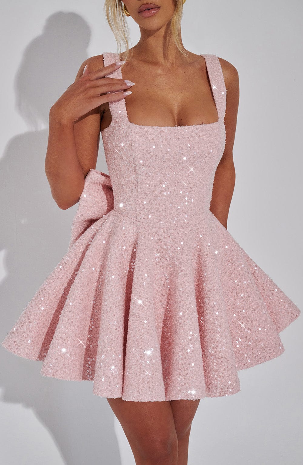Vestido Mini Dorothy - Rosa Claro