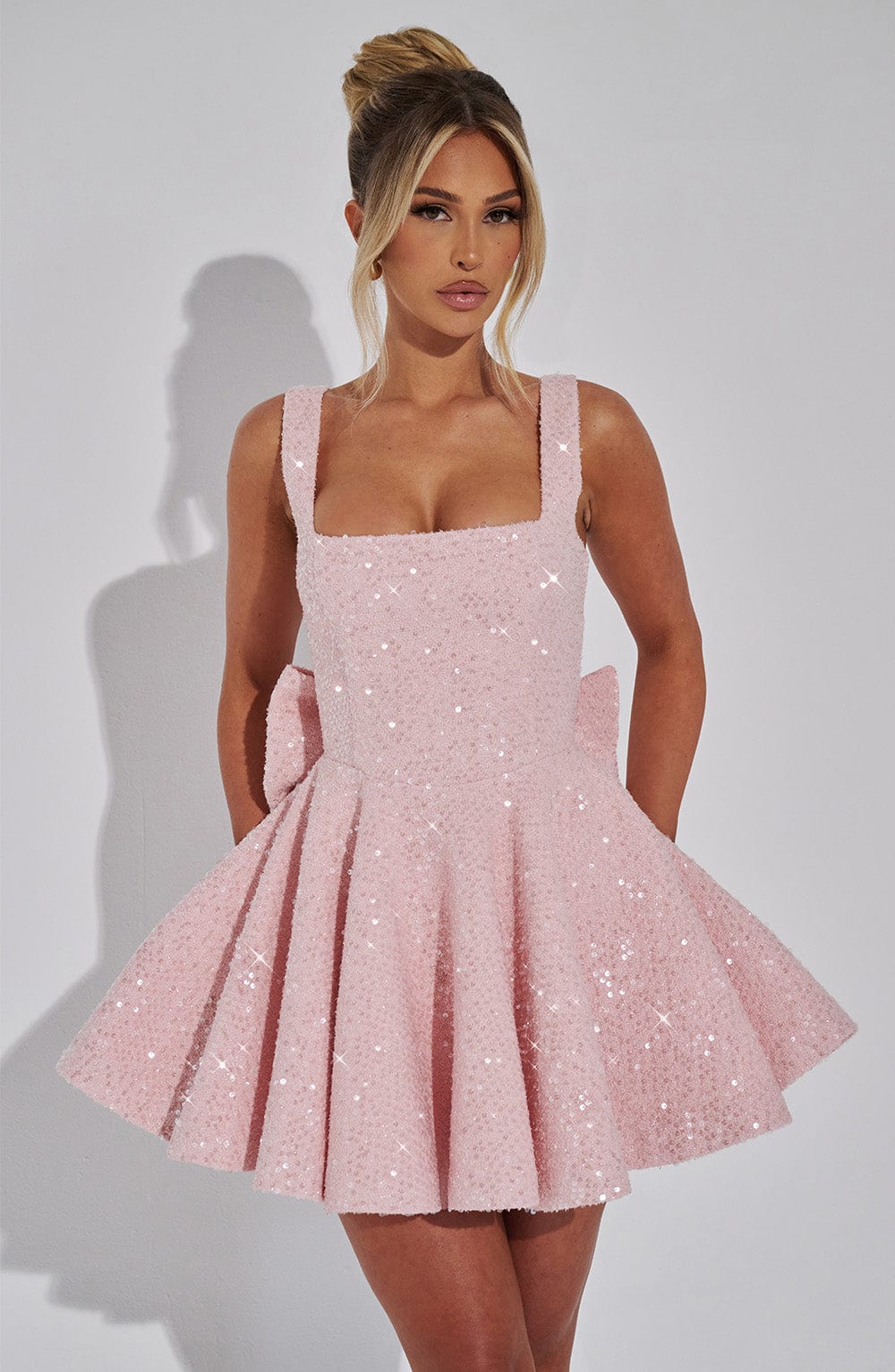 Vestido Mini Dorothy - Rosa Claro