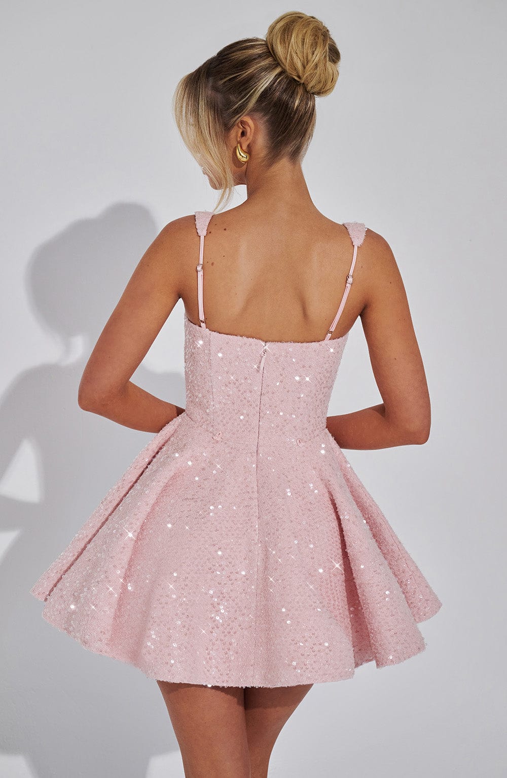 Vestido Mini Dorothy - Rosa Claro