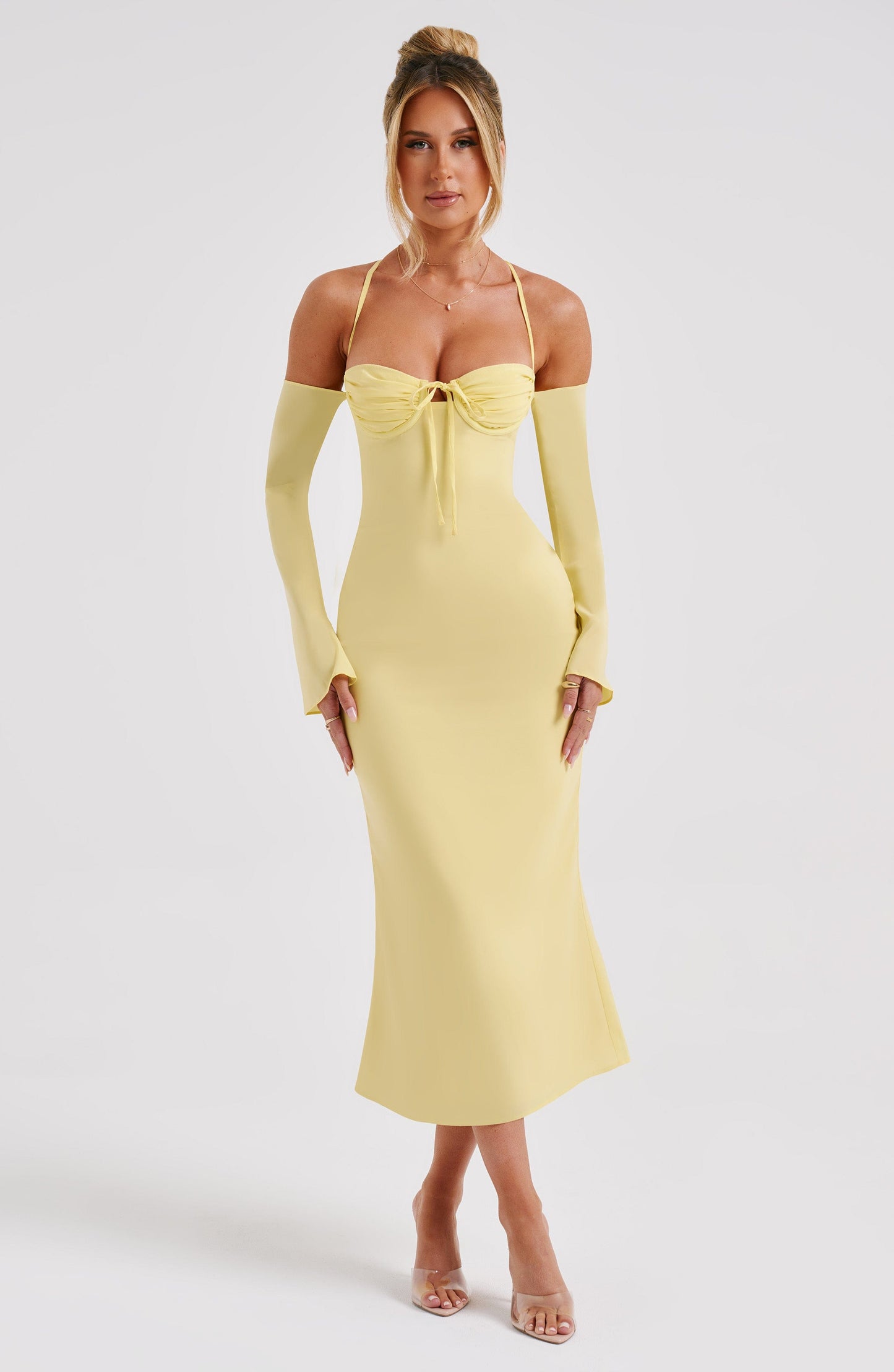 Vestido Midi Dulce - Limón