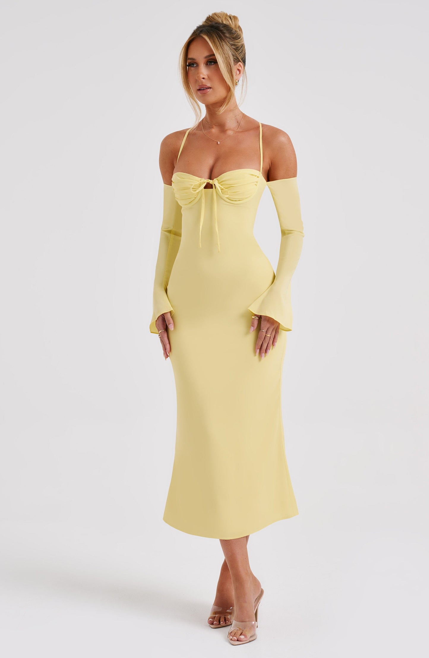 Vestido Midi Dulce - Limón