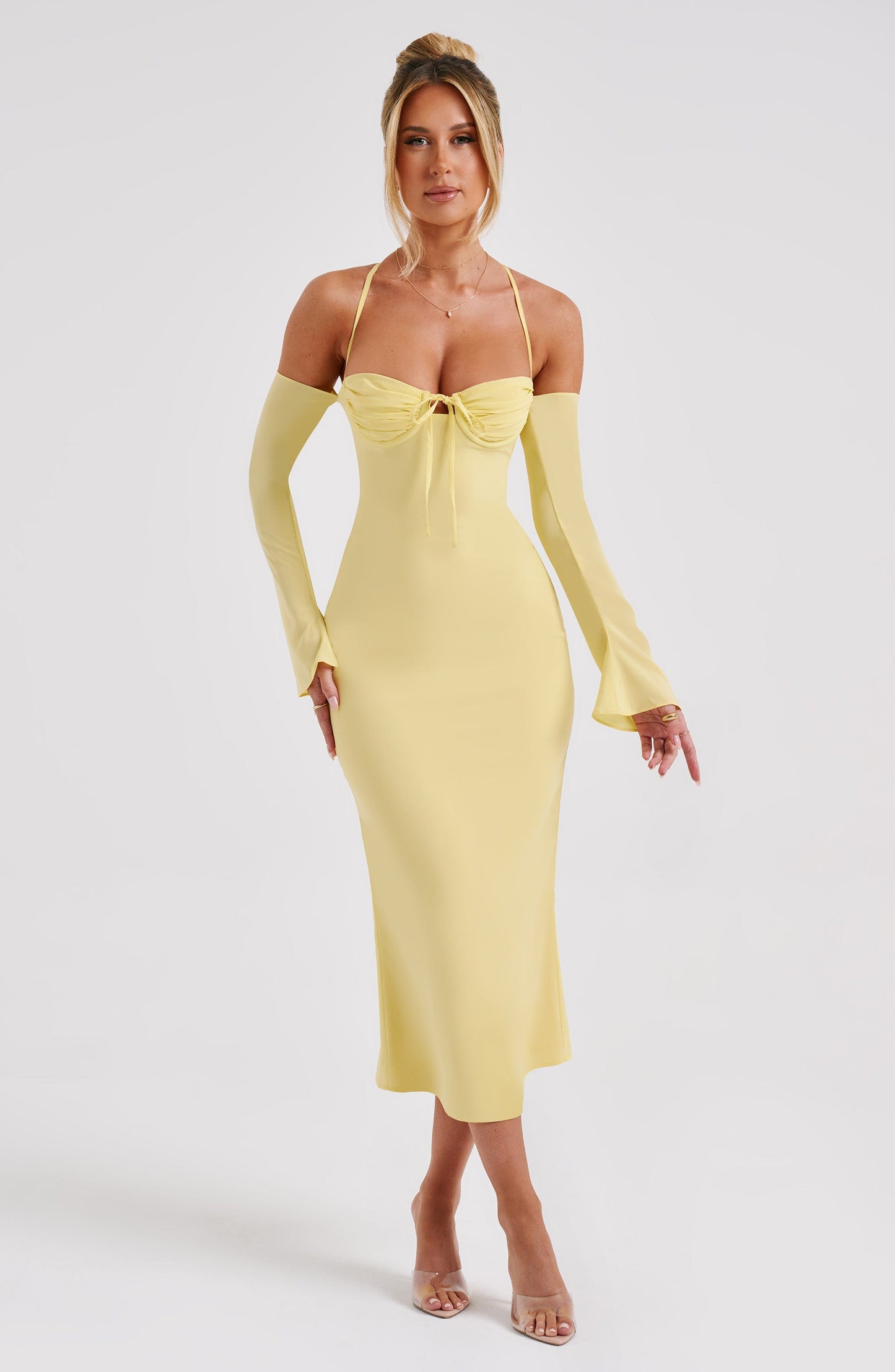 Vestido Midi Dulce - Limón