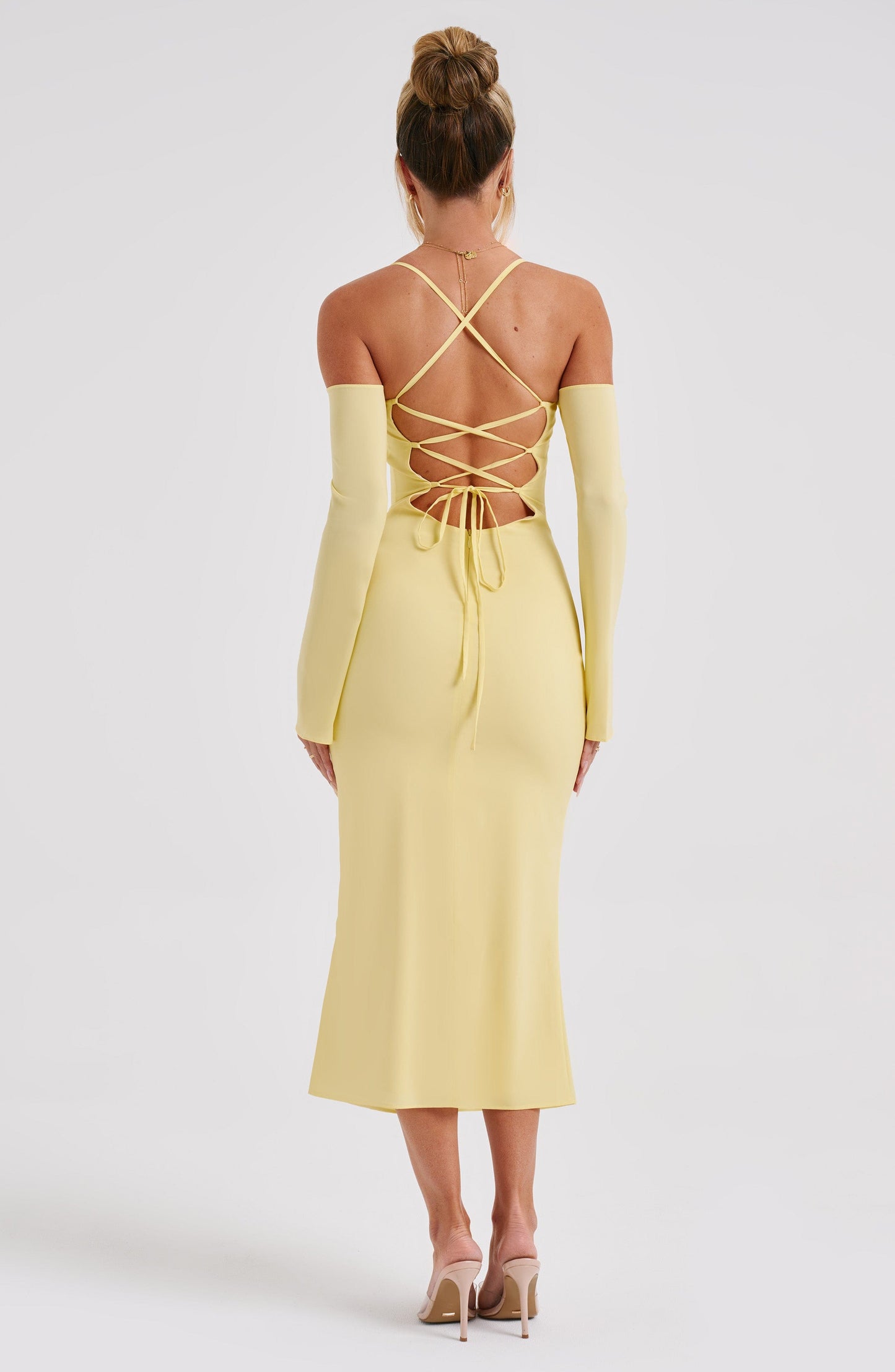 Vestido Midi Dulce - Limón