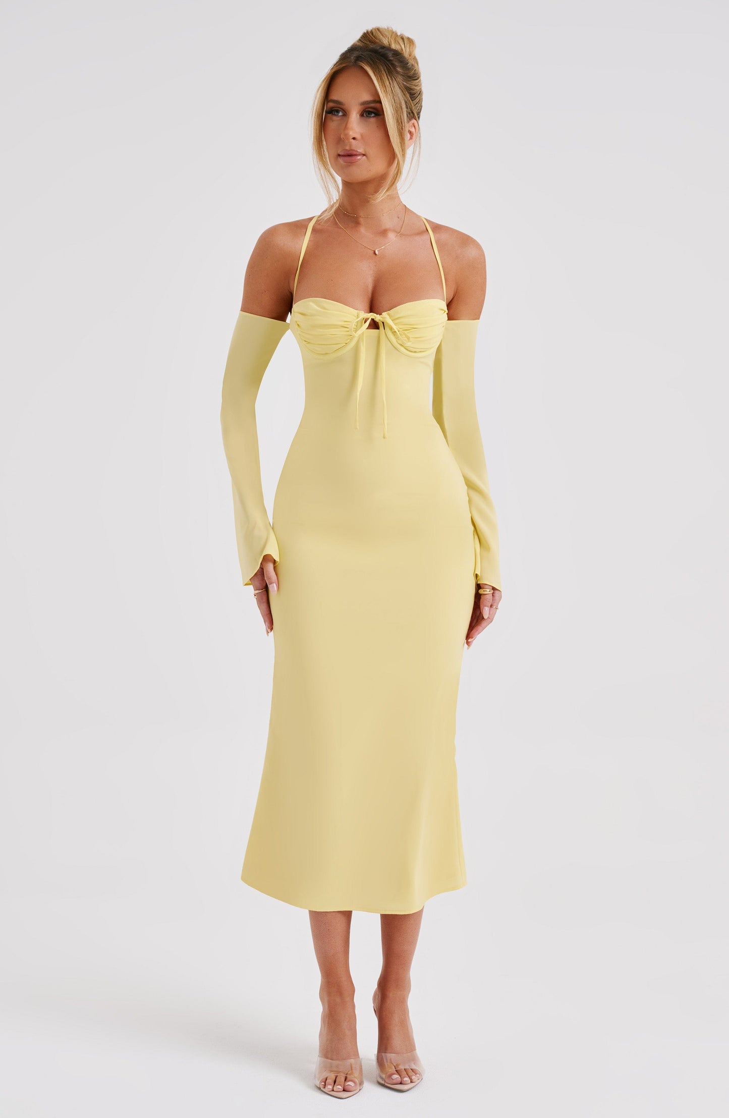 Vestido Midi Dulce - Limón