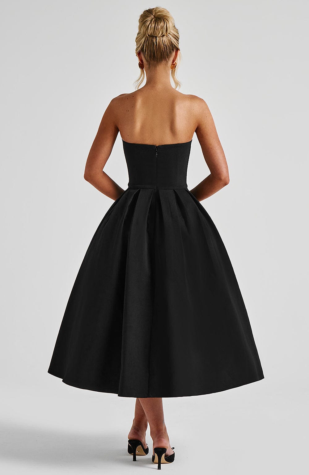 Vestido Midi Edith - Negro