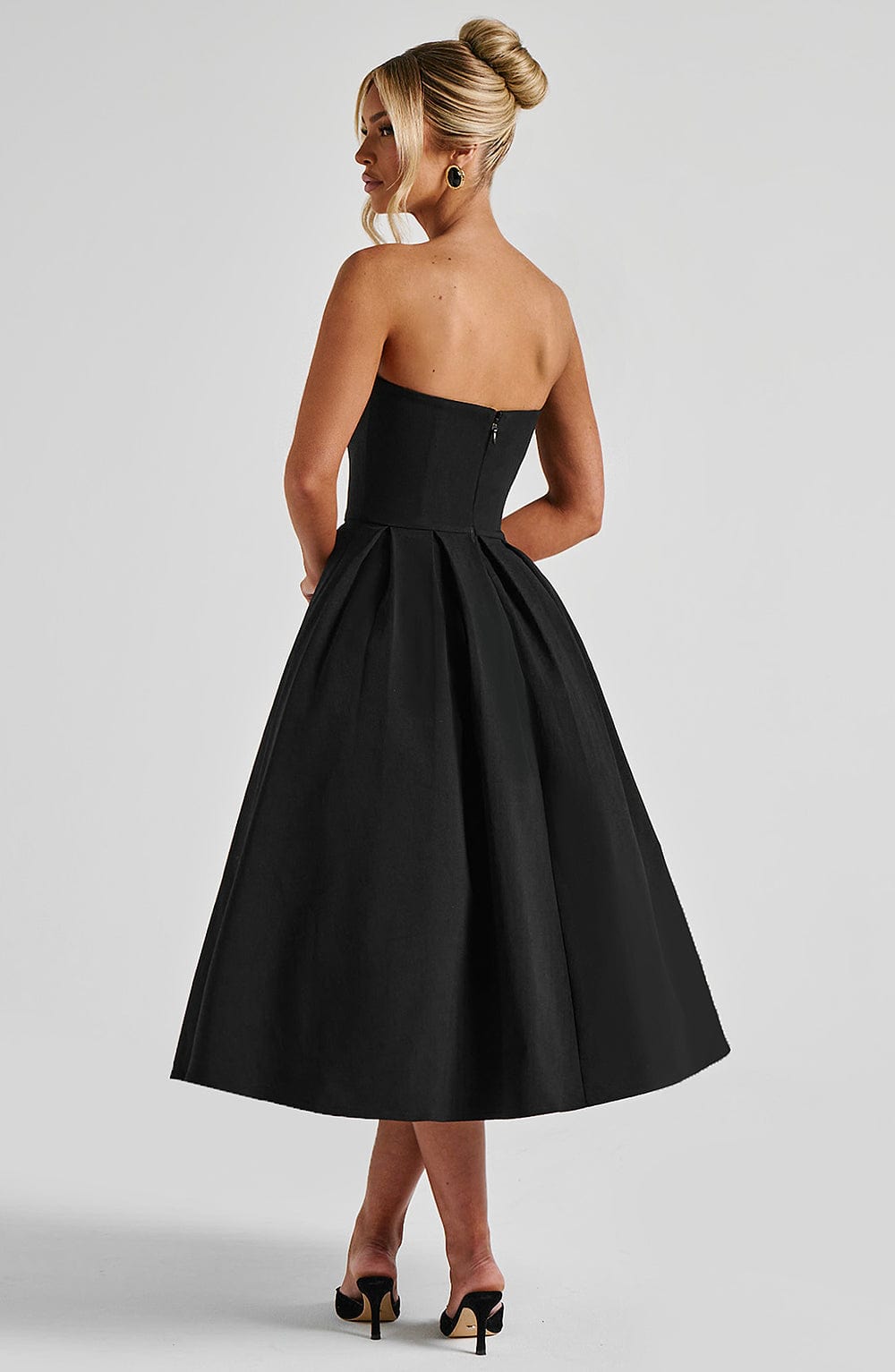 Vestido Midi Edith - Negro