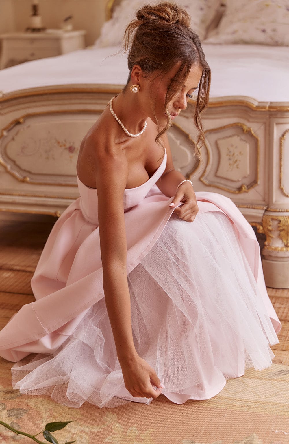 Vestido Midi Edith - Rosa