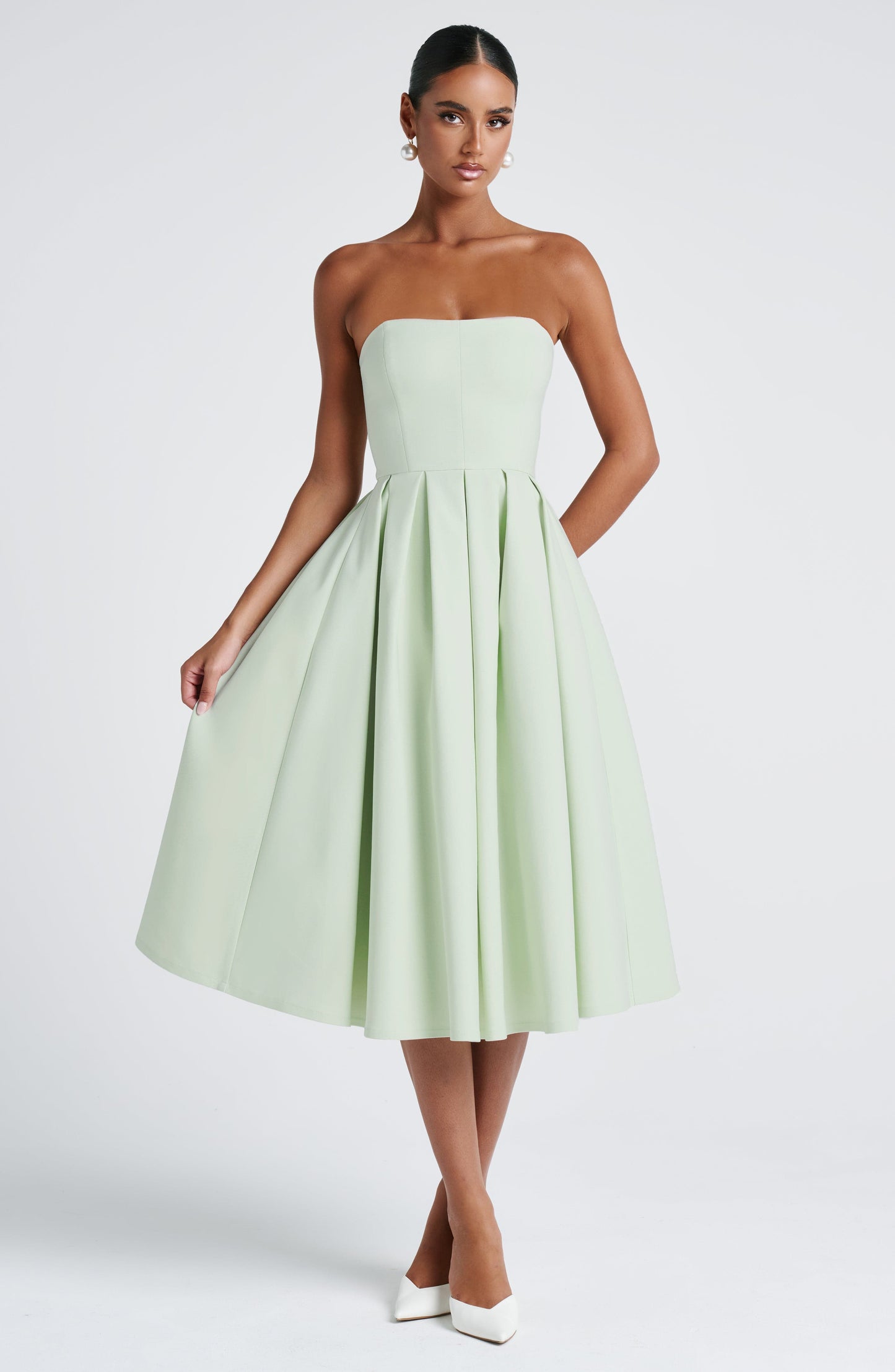 Vestido Midi Edith - Menta