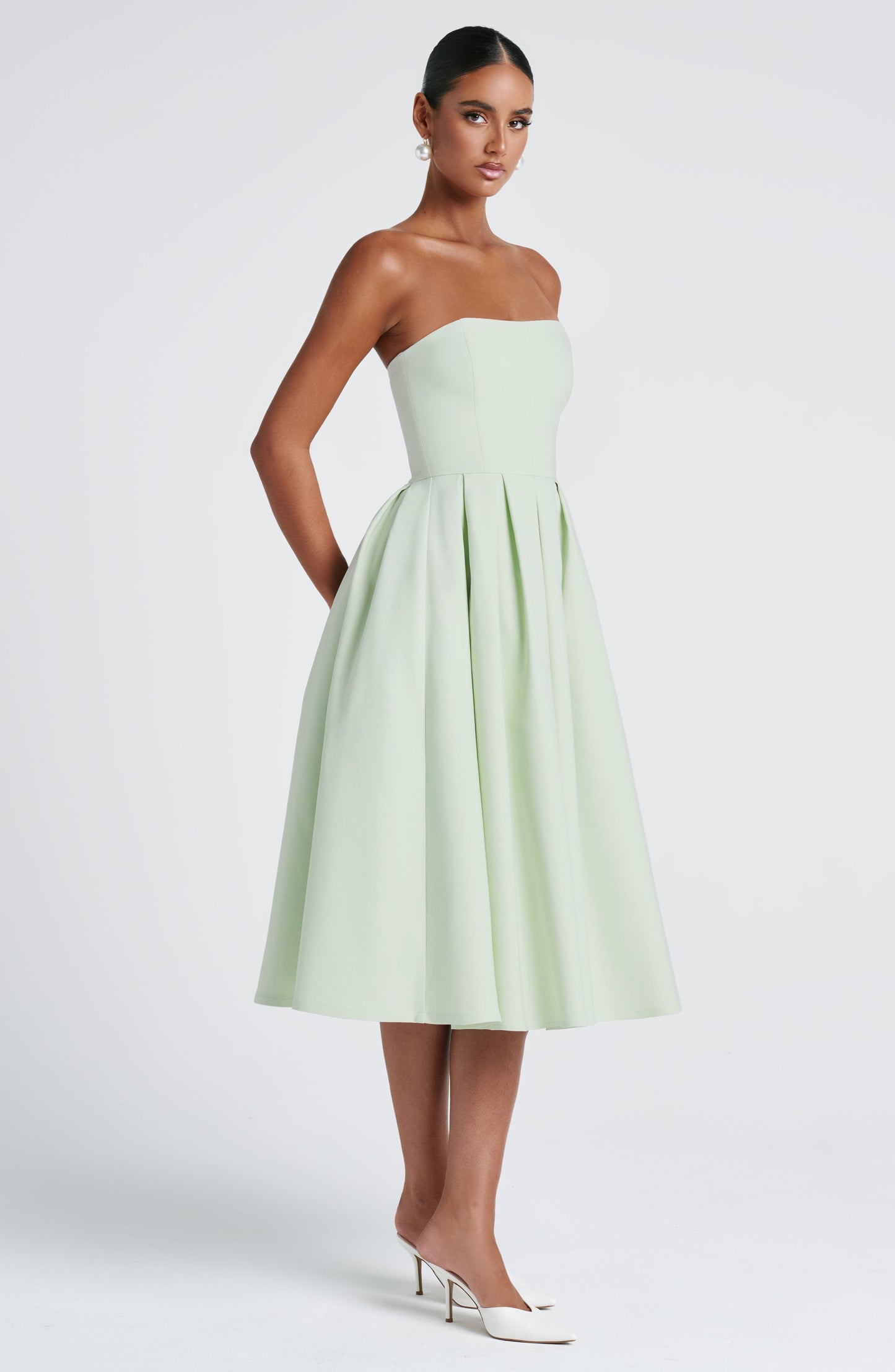 Vestido Midi Edith - Menta