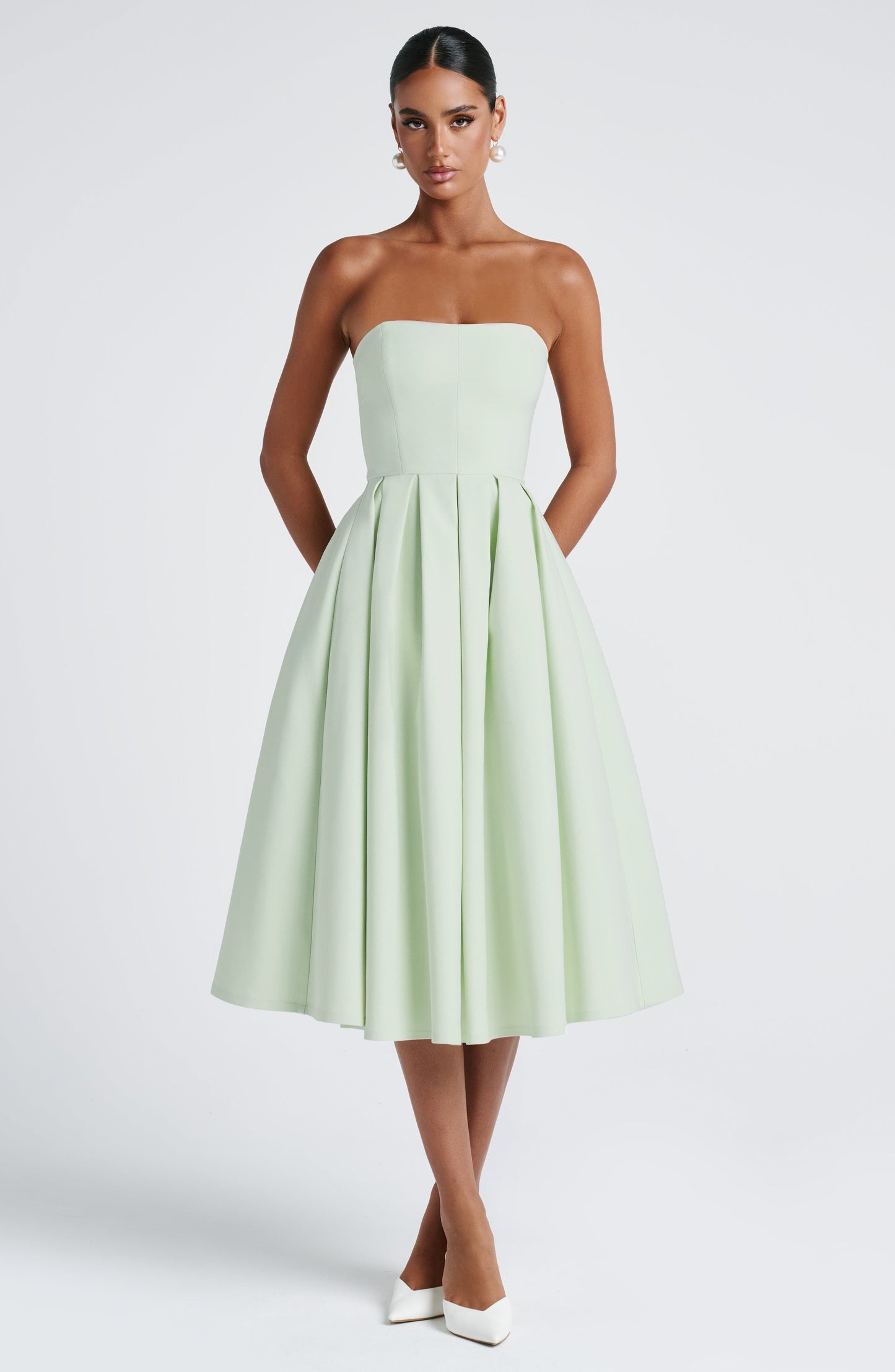 Vestido Midi Edith - Menta