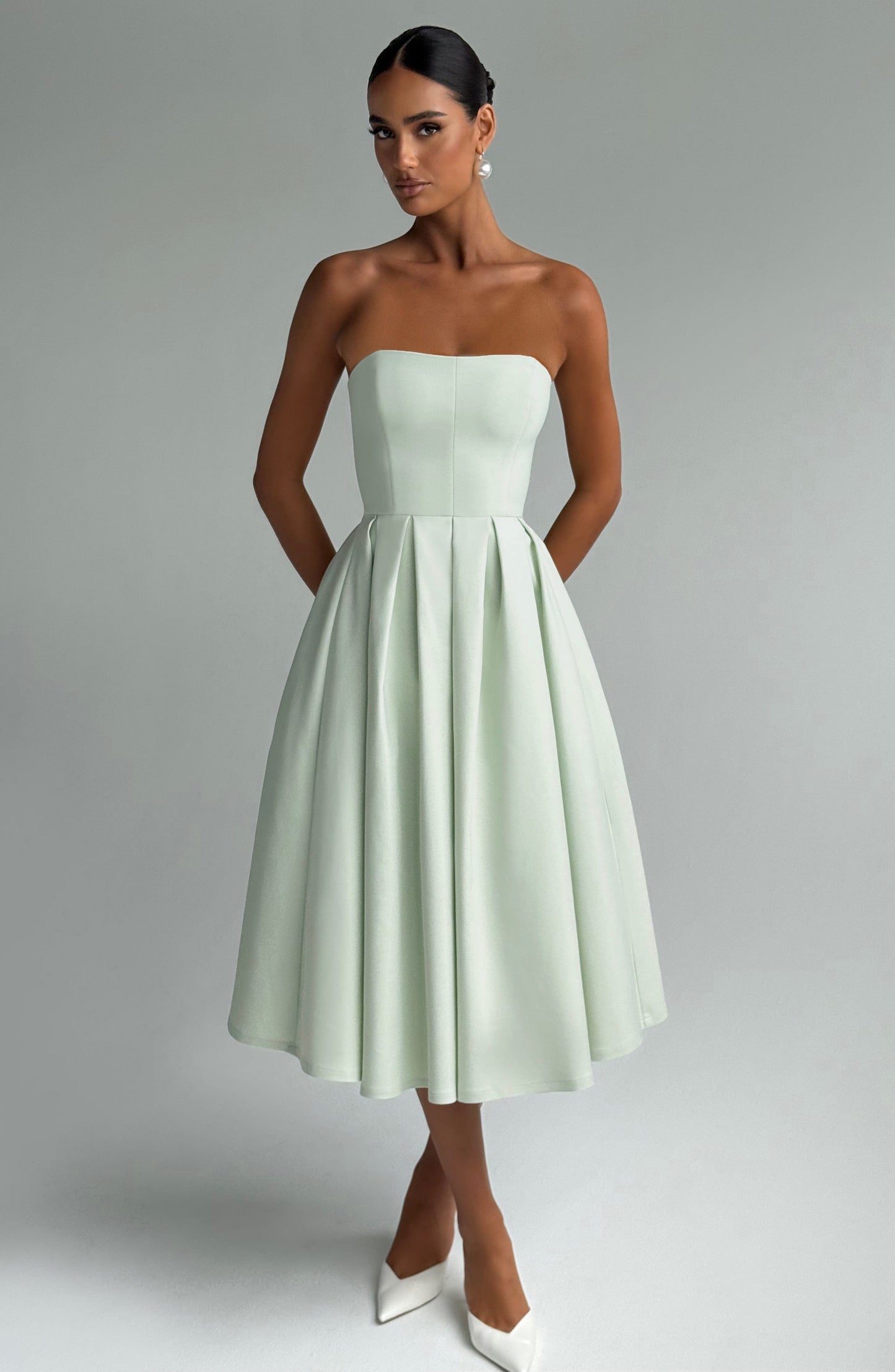 Vestido Midi Edith - Menta