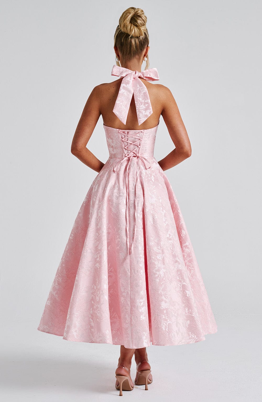 Vestido Midi Effie - Rosa Claro
