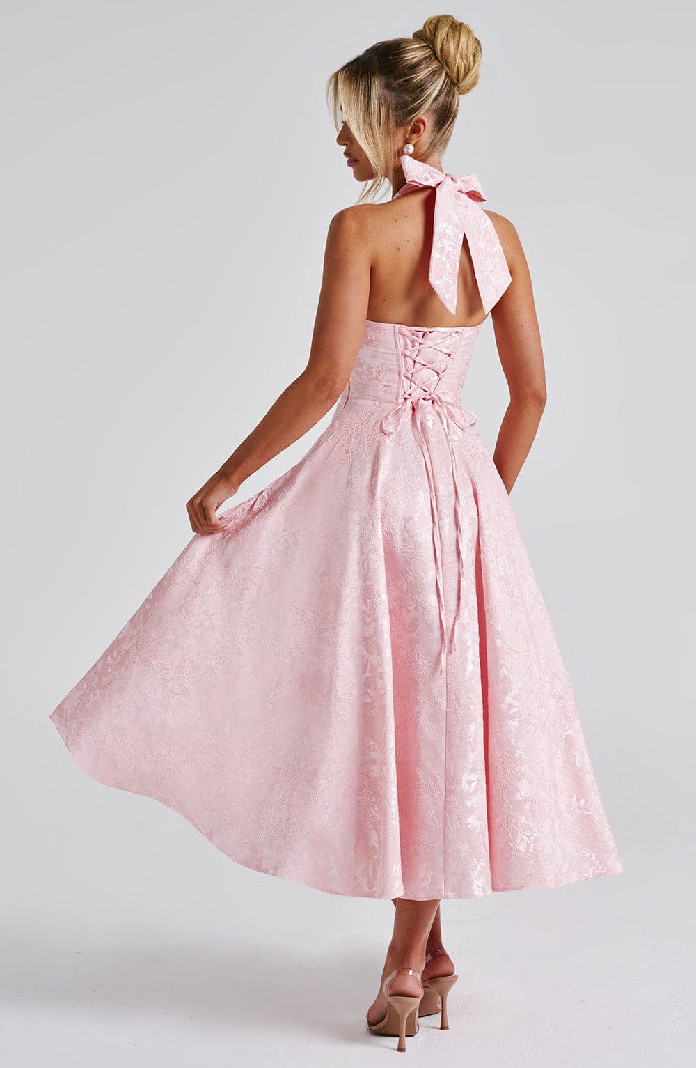 Vestido Midi Effie - Rosa Claro
