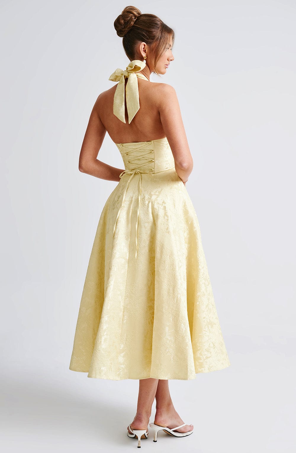 Vestido Midi Effie - Limón