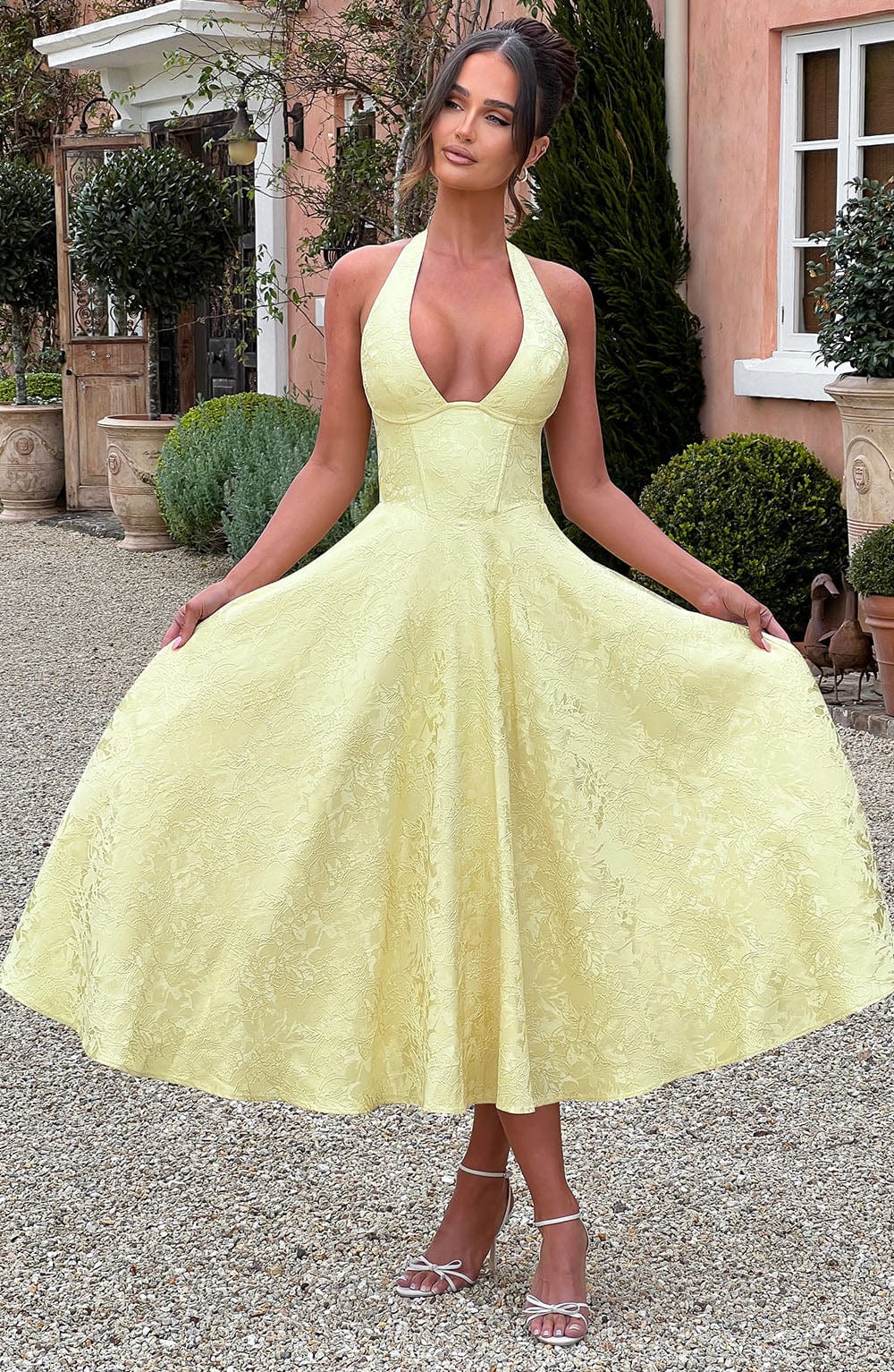 Vestido Midi Effie - Limón