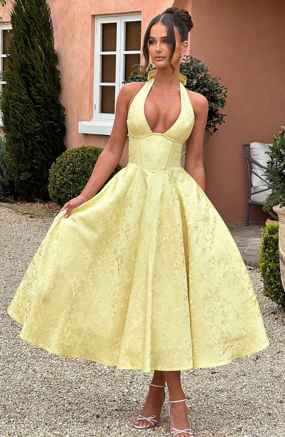 Vestido Midi Effie - Limón