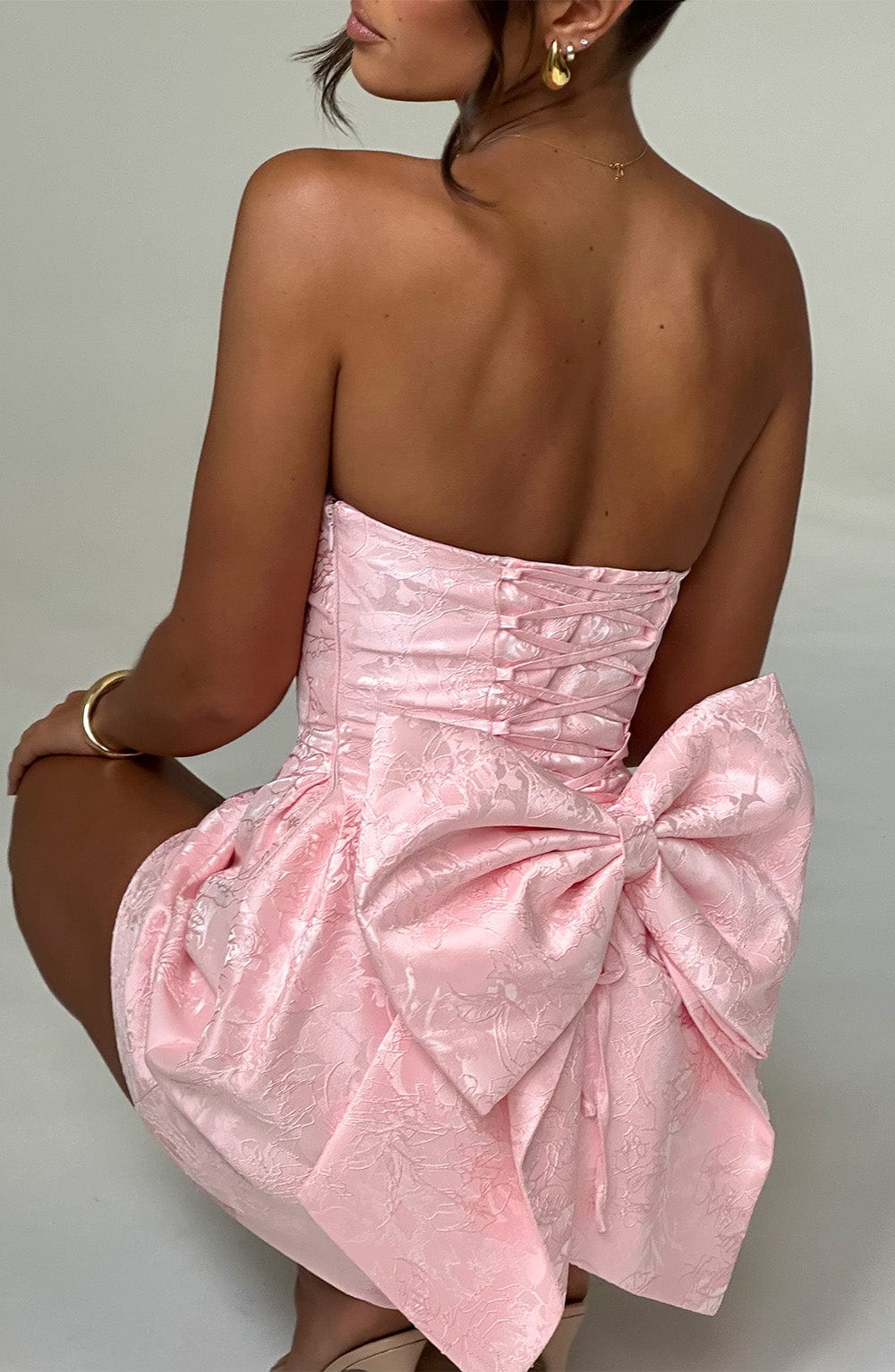 Vestido Mini Elenora - Rosa