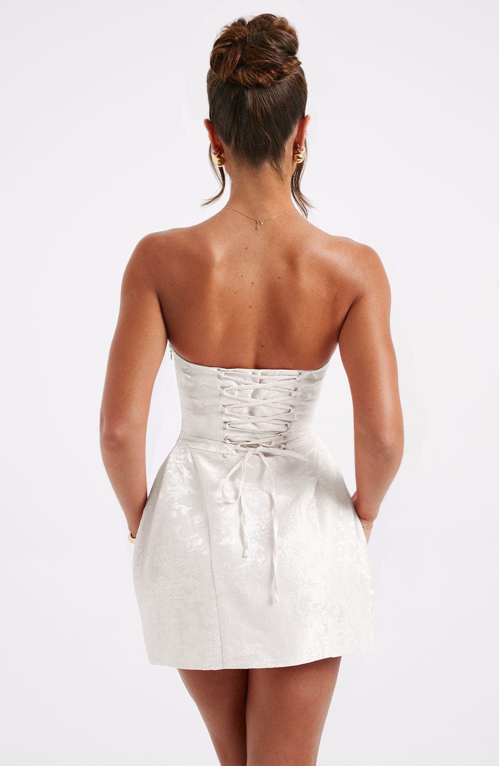 Vestido Mini Elenora - Marfil