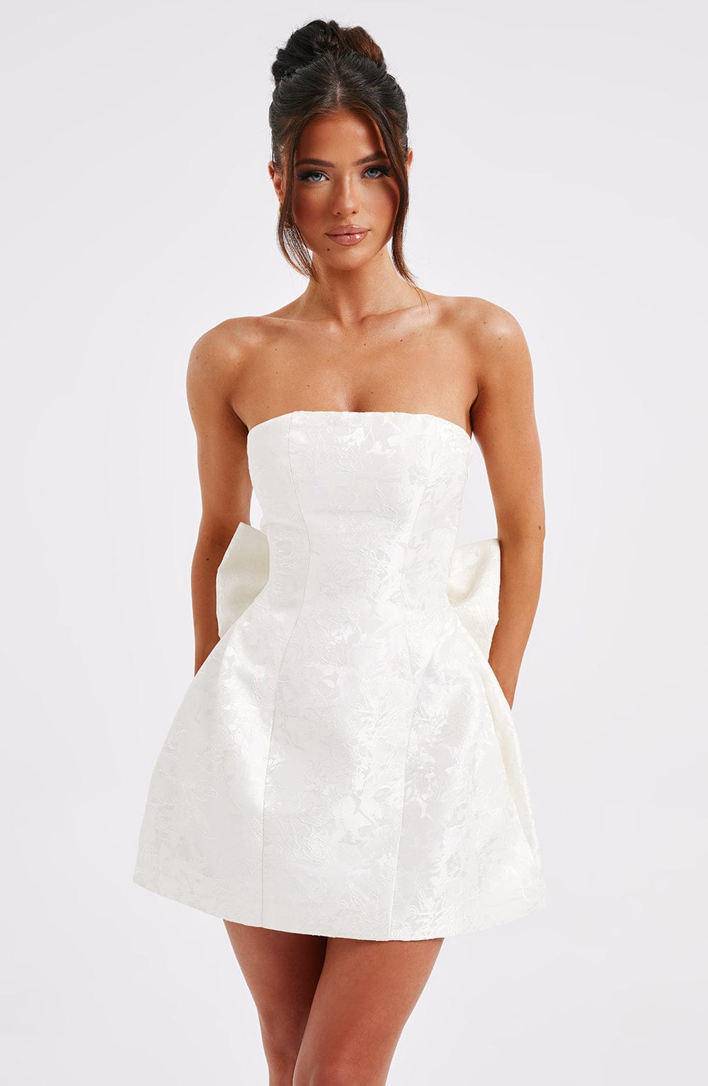 Vestido Mini Elenora - Marfil