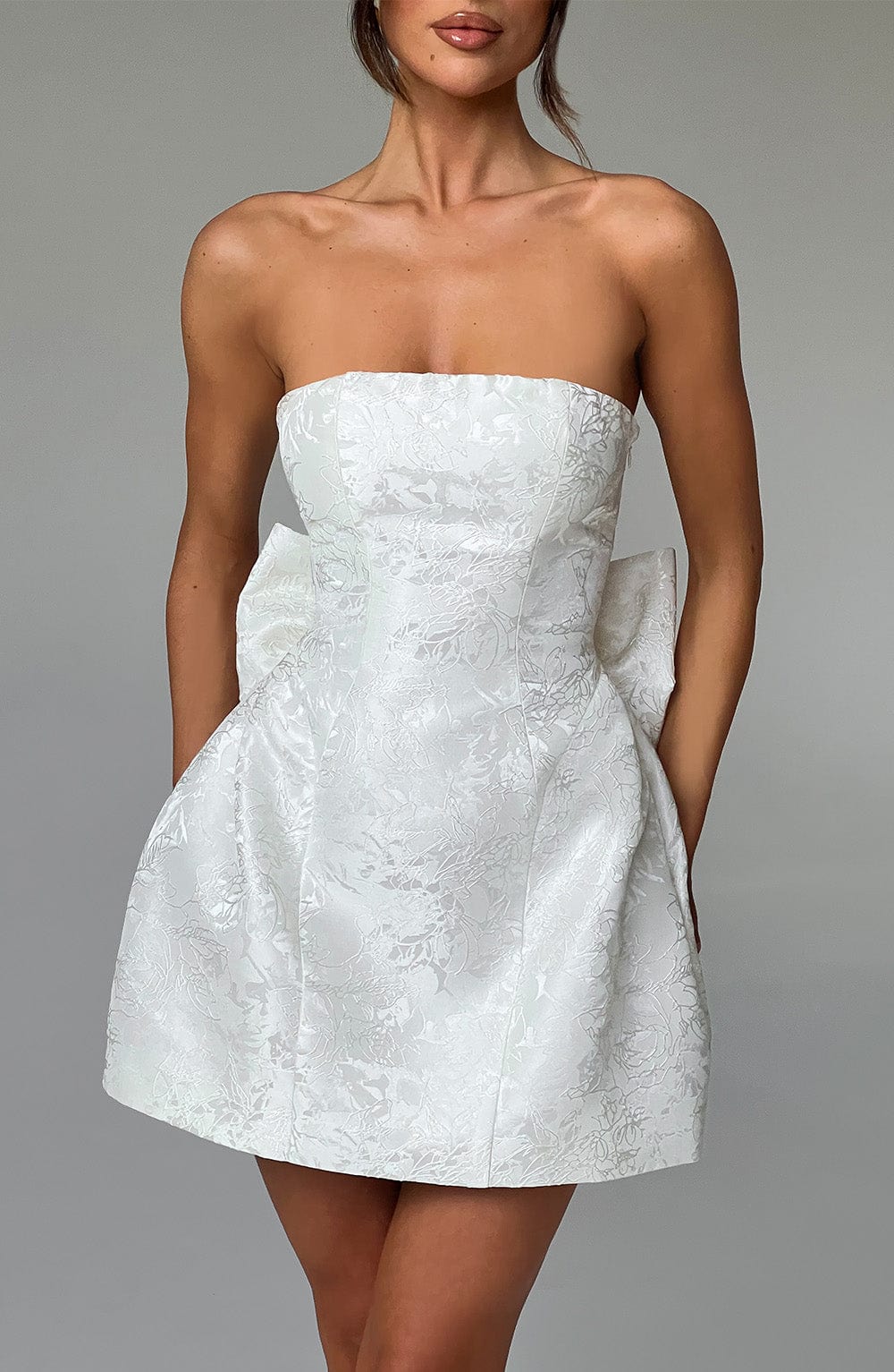 Vestido Mini Elenora - Marfil