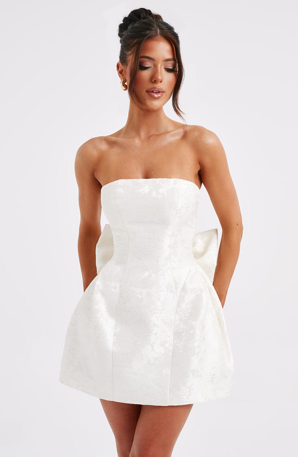 Vestido Mini Elenora - Marfil