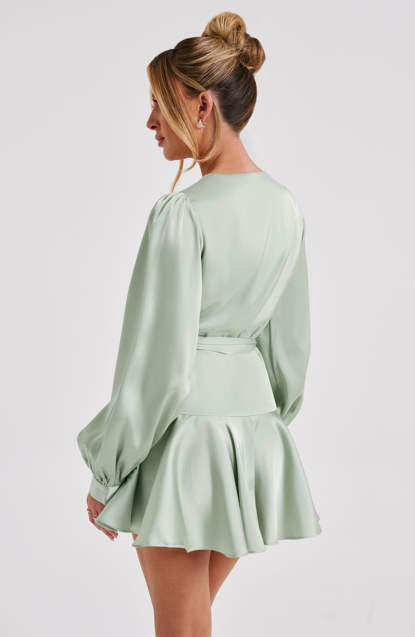 Vestido Mini Ellis - Salvia