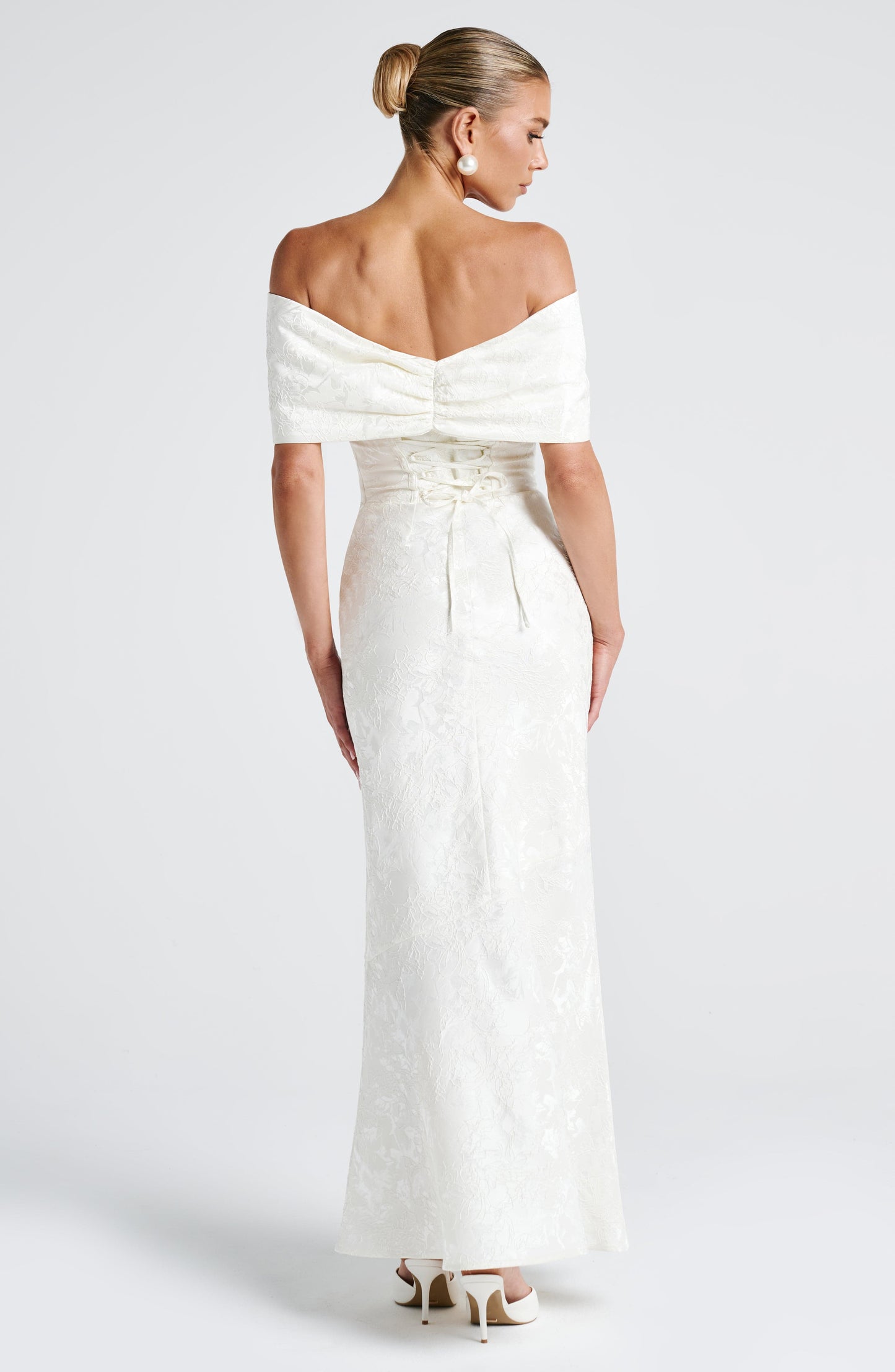Vestido Maxi Emberly - Marfil
