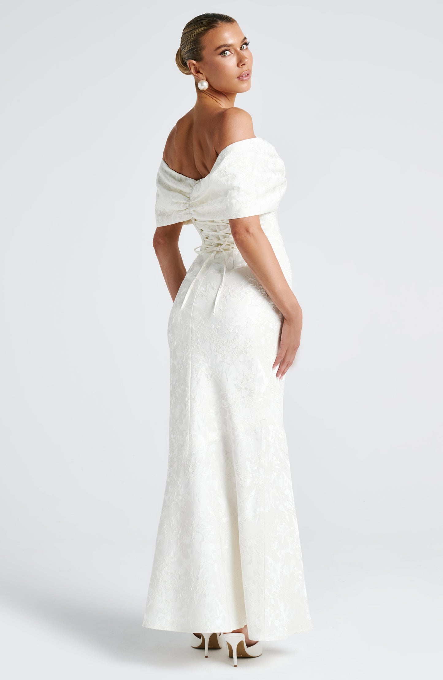Vestido Maxi Emberly - Marfil