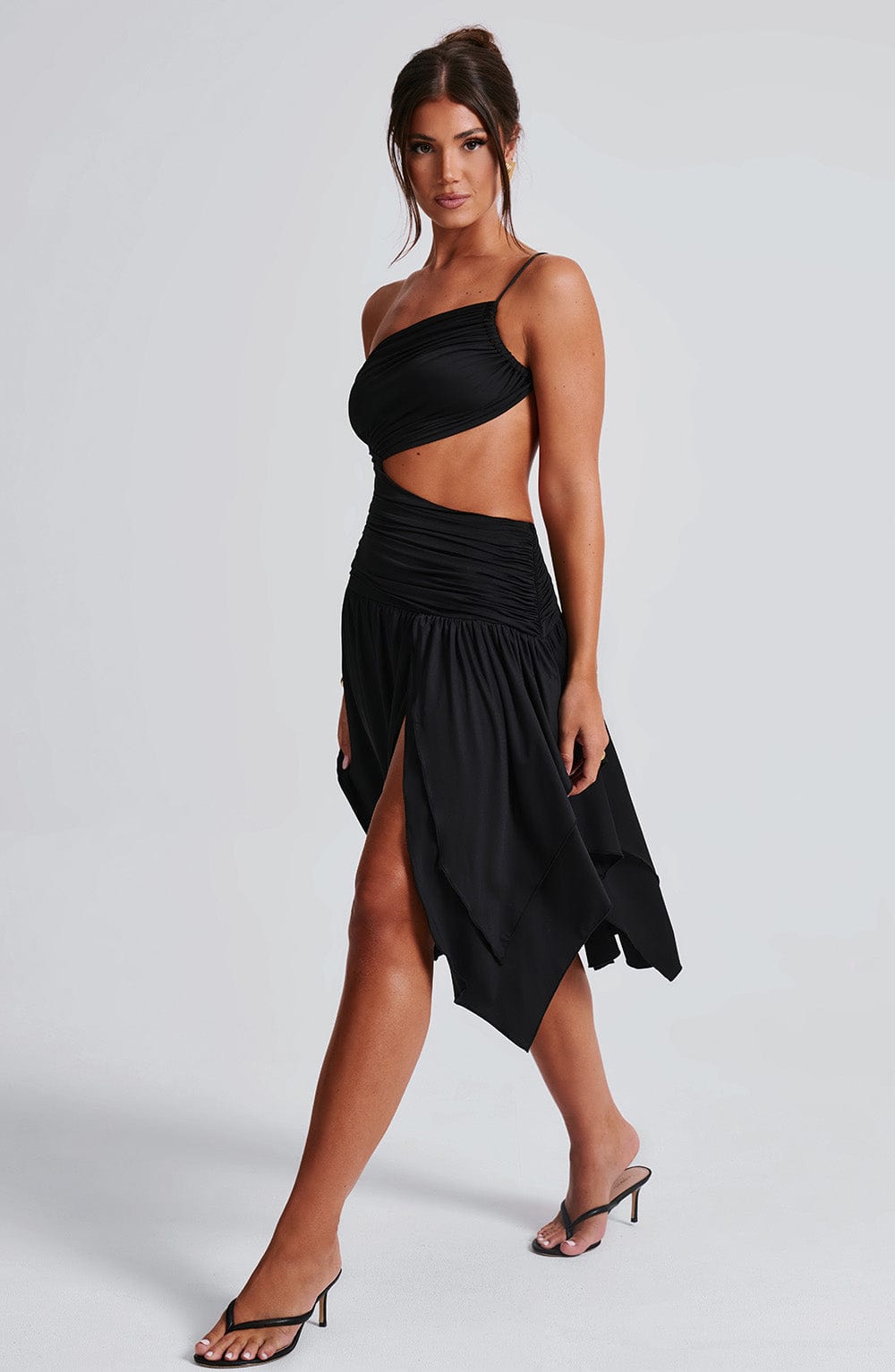 Vestido Midi Emeline - Negro