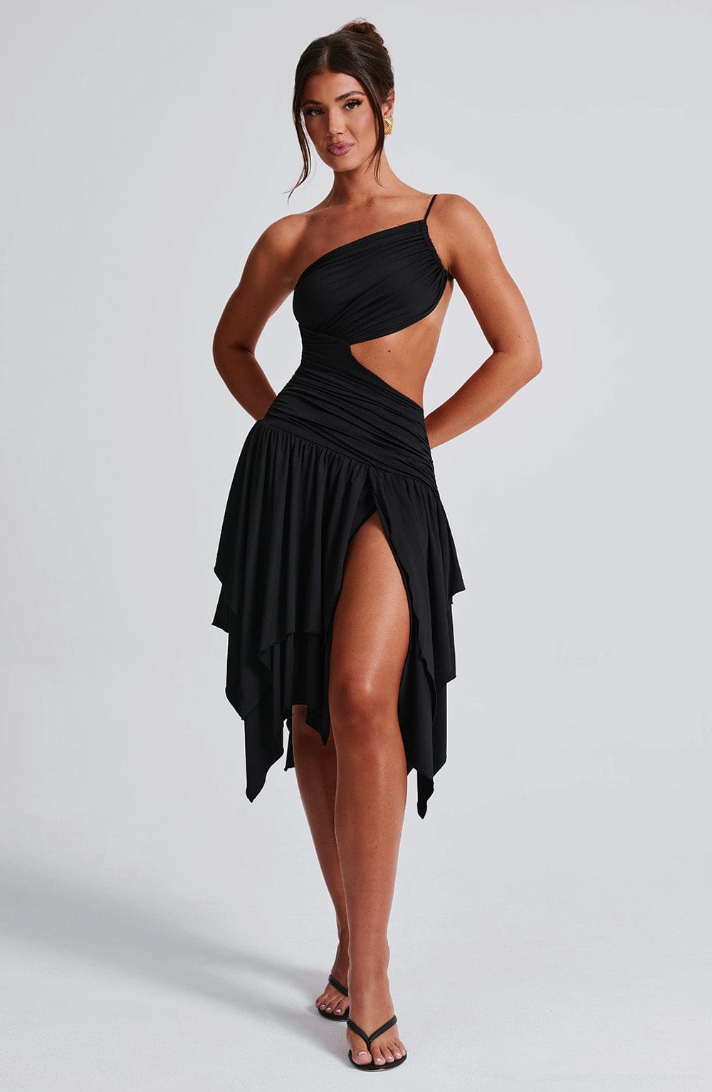 Vestido Midi Emeline - Negro