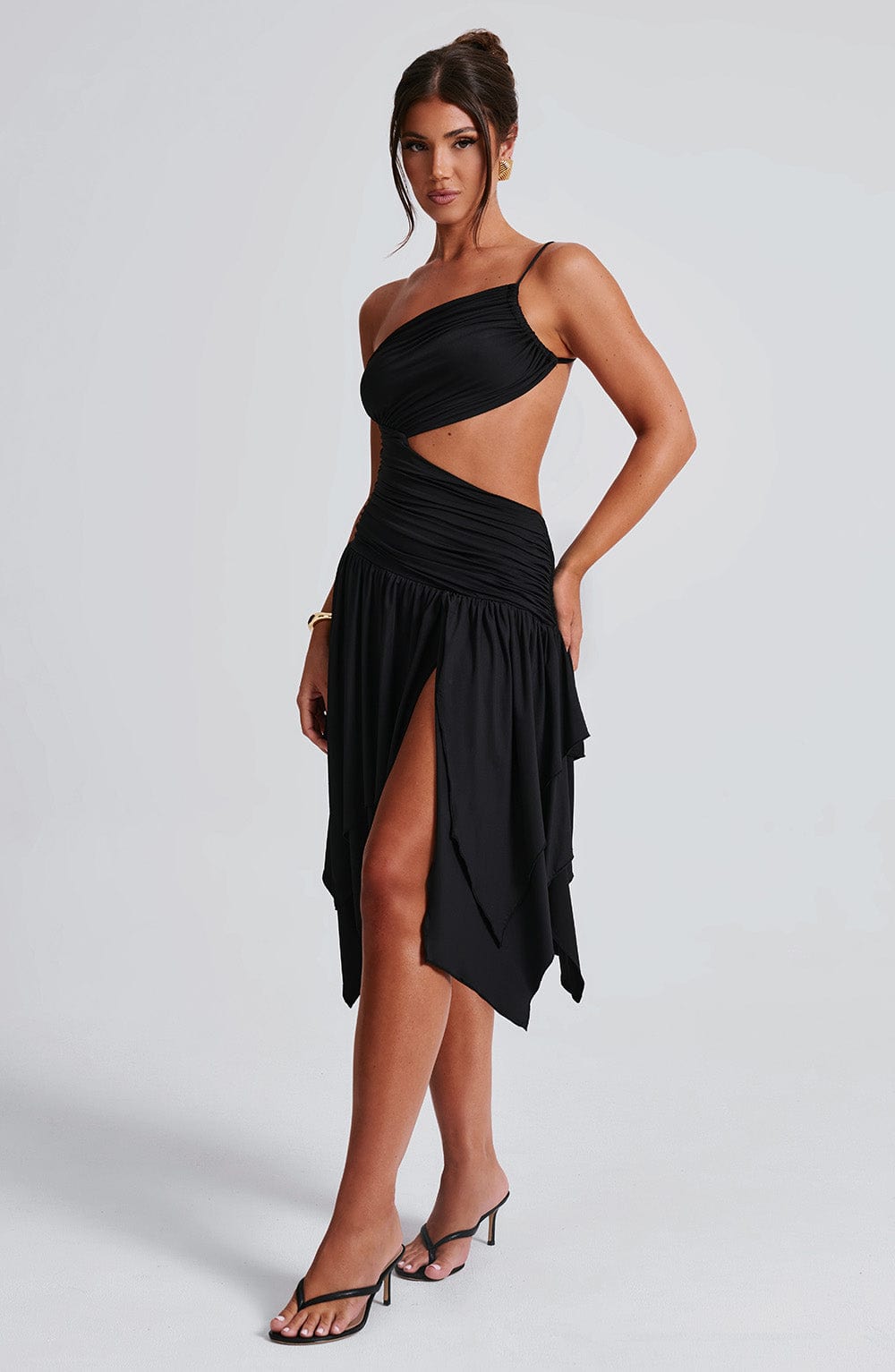 Vestido Midi Emeline - Negro