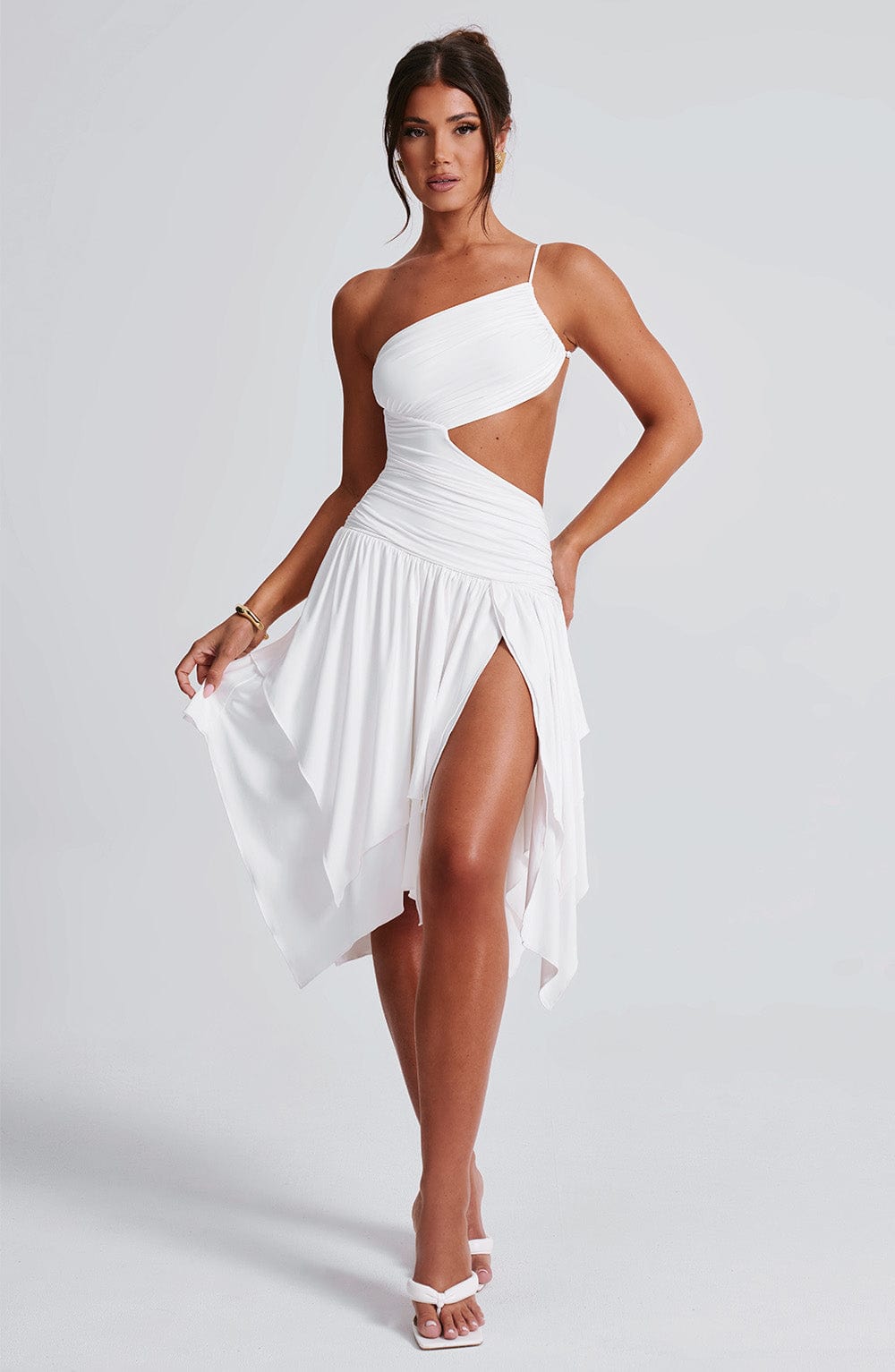 Vestido Midi Emeline - Blanco
