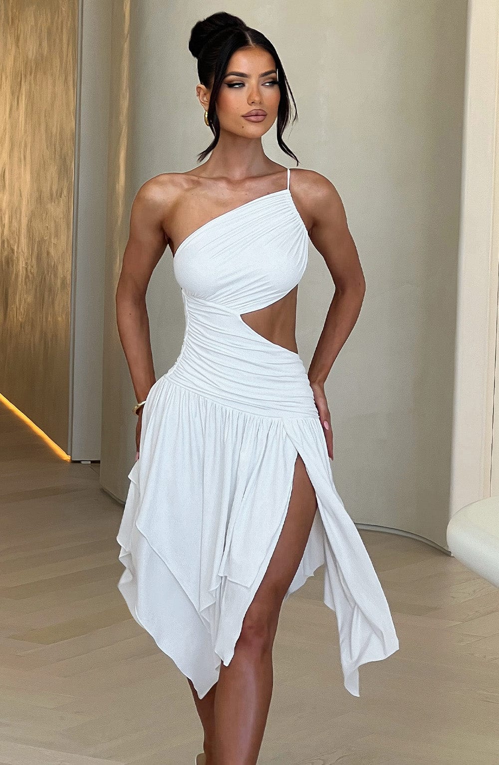 Vestido Midi Emeline - Blanco