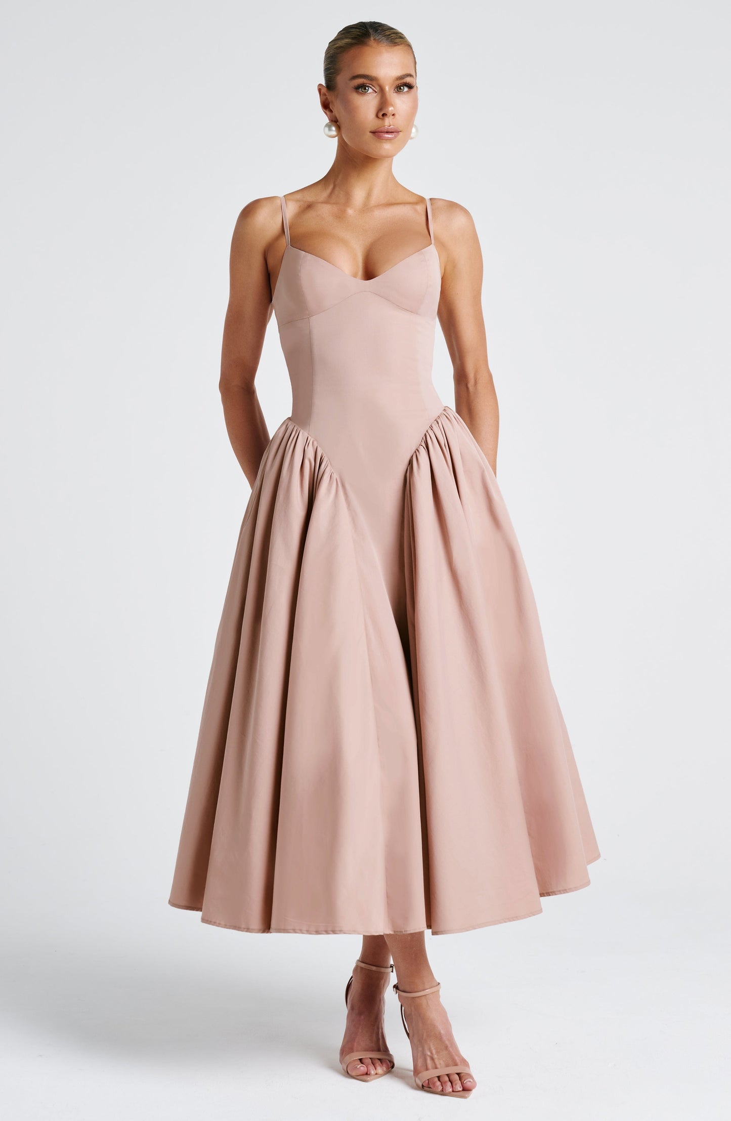 Vestido Midi Emerson - Arcilla