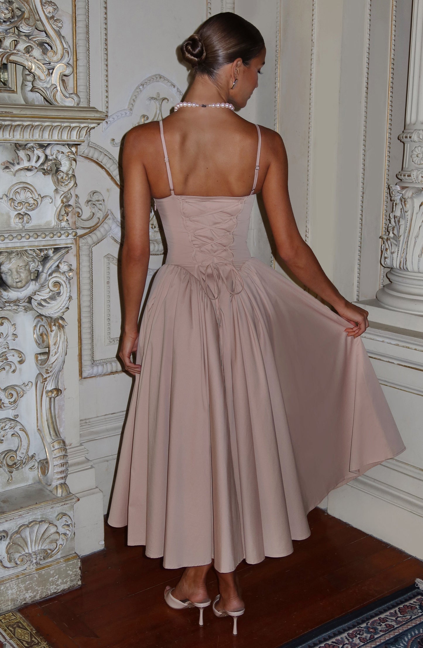 Vestido Midi Emerson - Arcilla