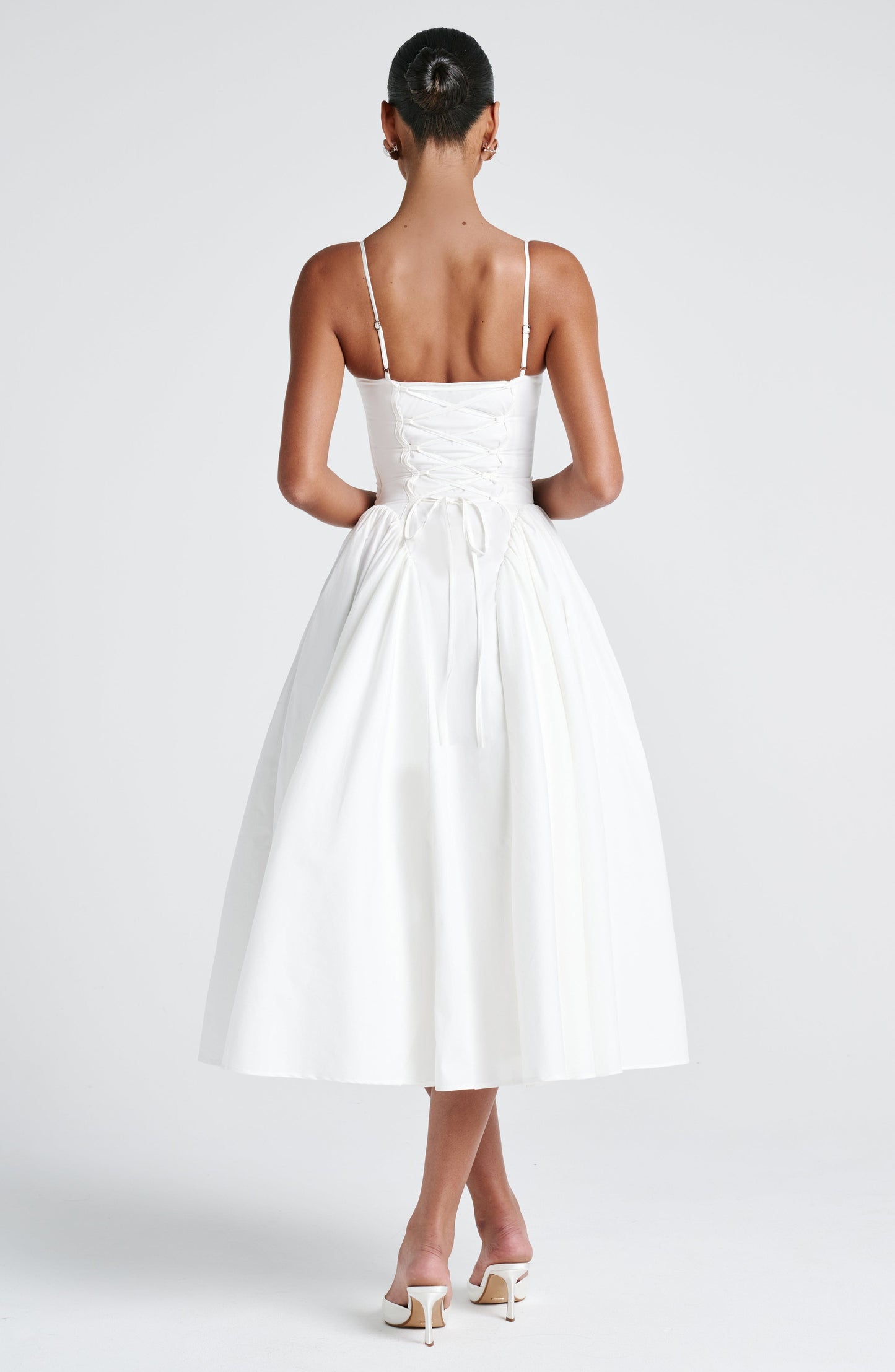 Vestido Midi Emerson - Marfil