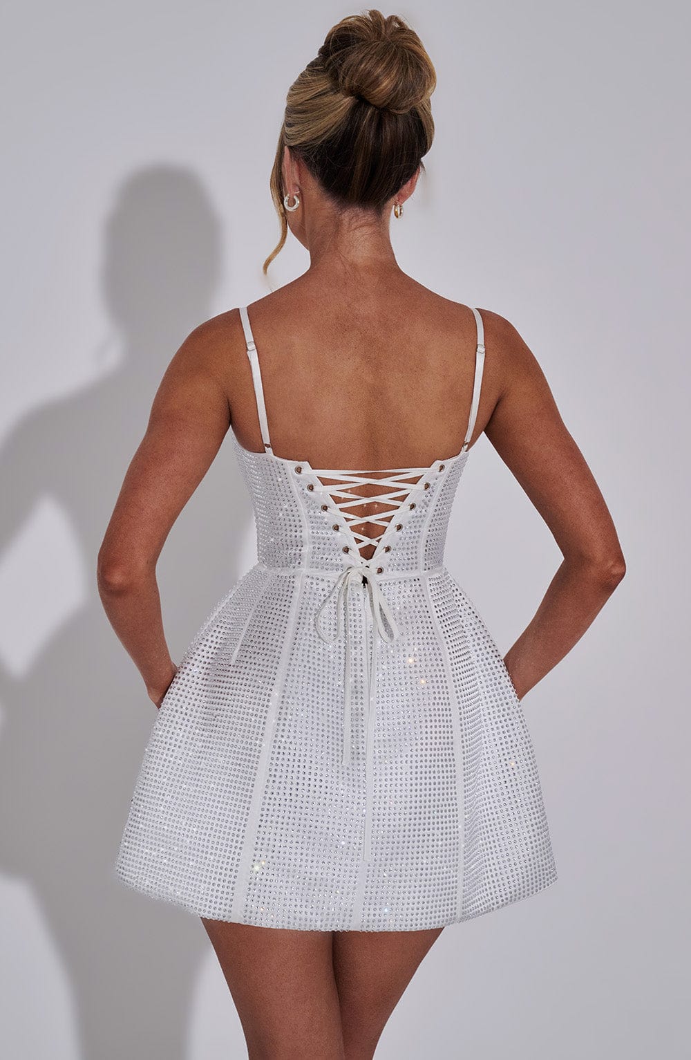 Vestido Mini Emma - Marfil
