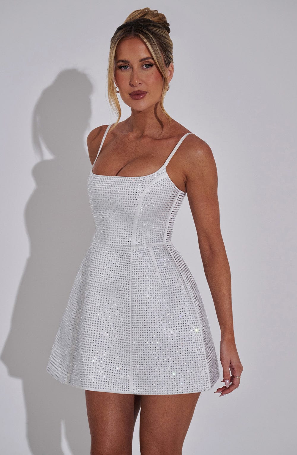 Vestido Mini Emma - Marfil